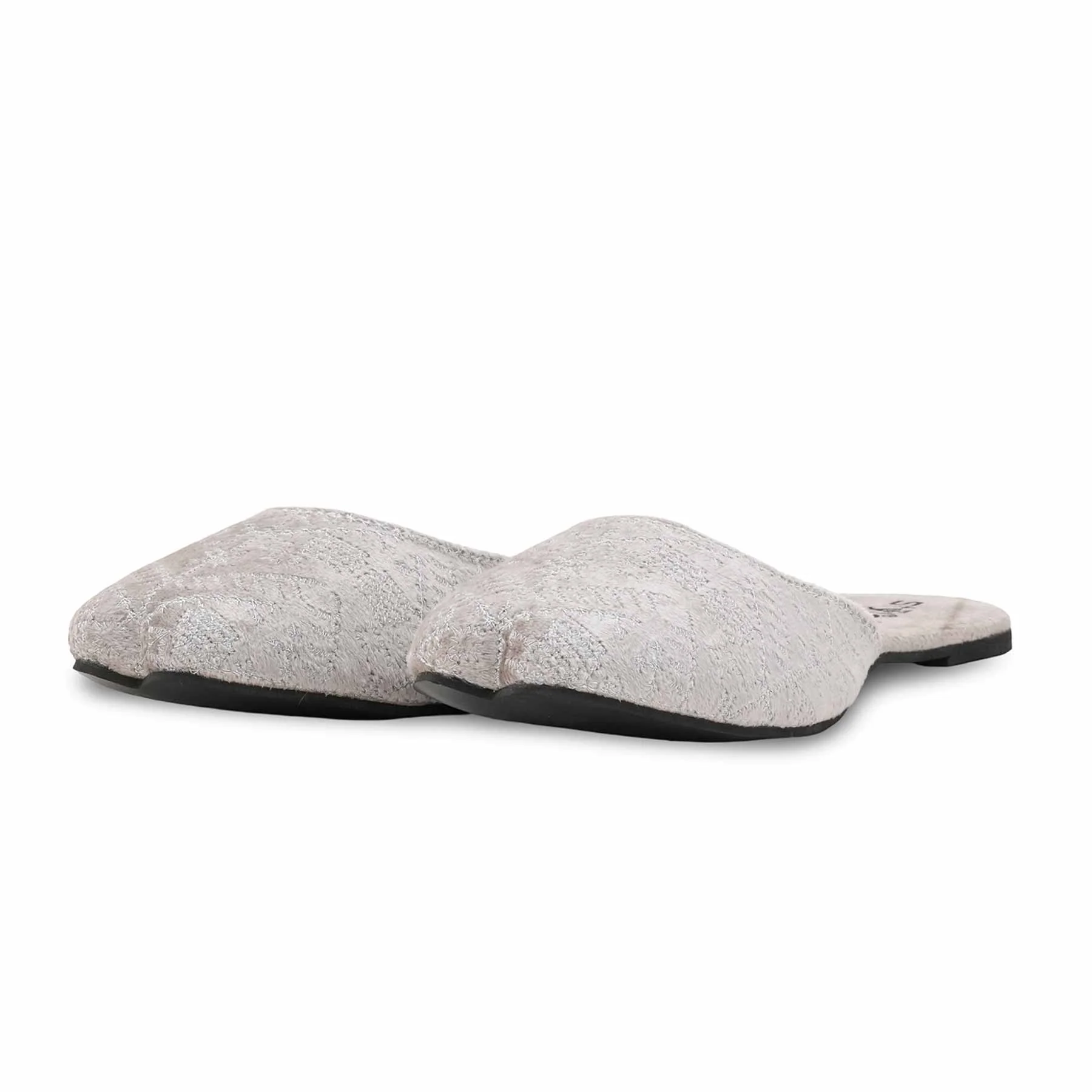 Grey Ethnic Back Open Khussa EC8602 - Image 3