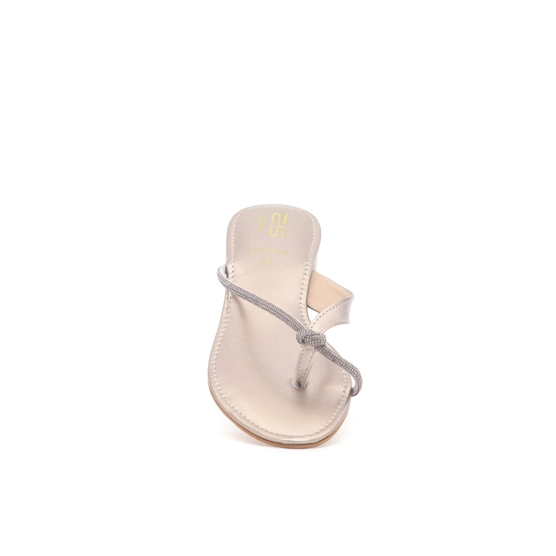 Grey Fancy Chappal FN0596 - Image 3