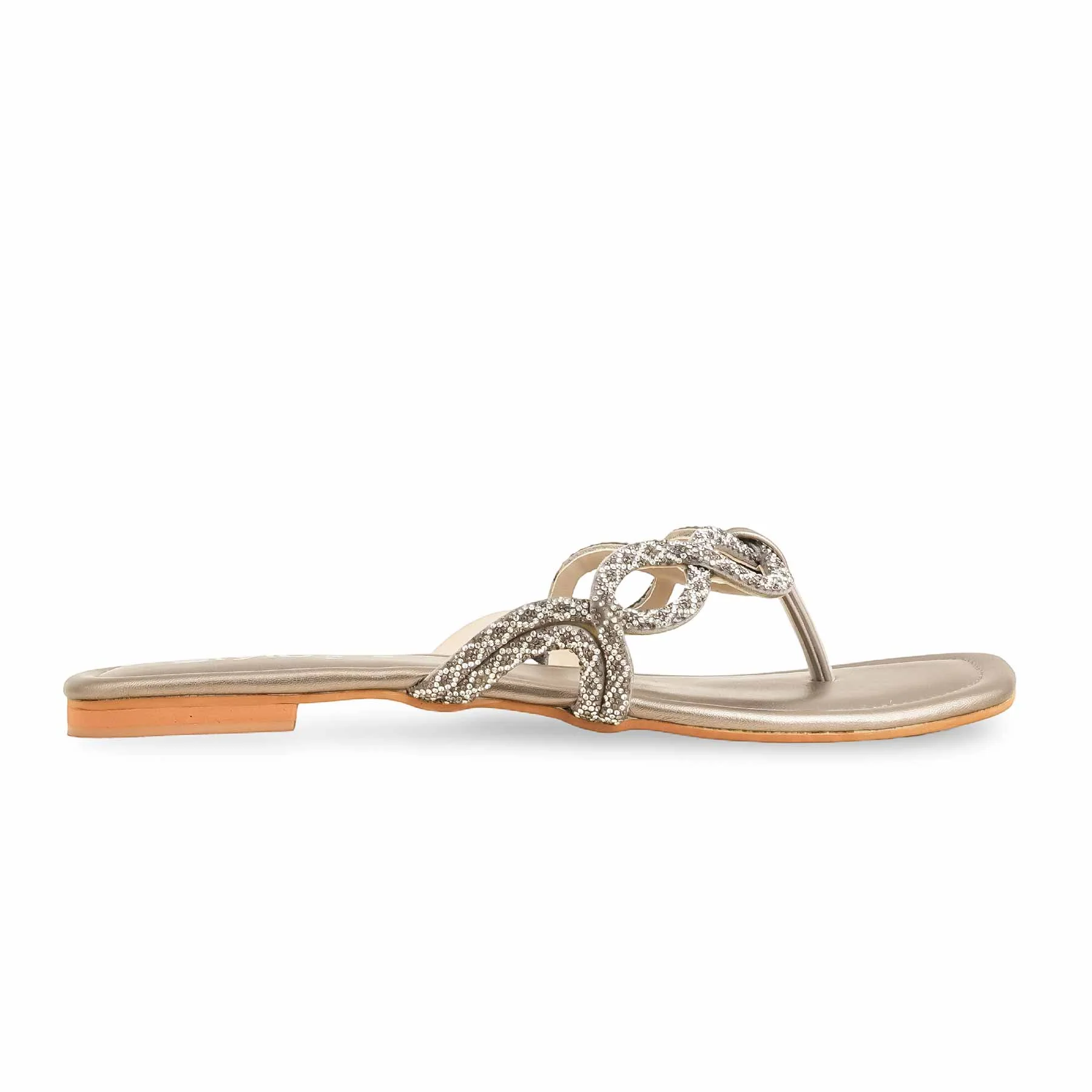 Grey Fancy Chappal FN0763 - Image 2