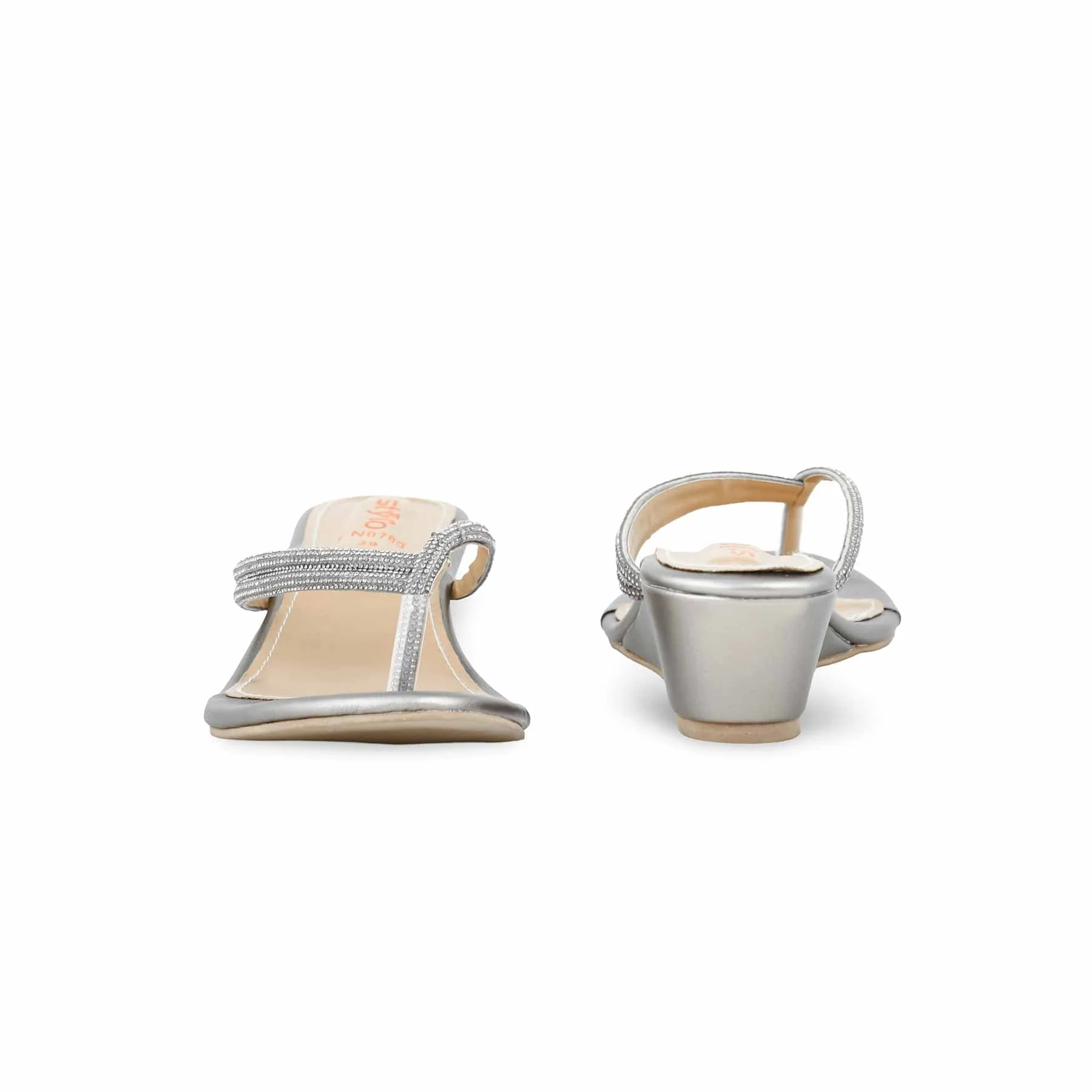 Grey Fancy Chappal FN0780 - Image 4