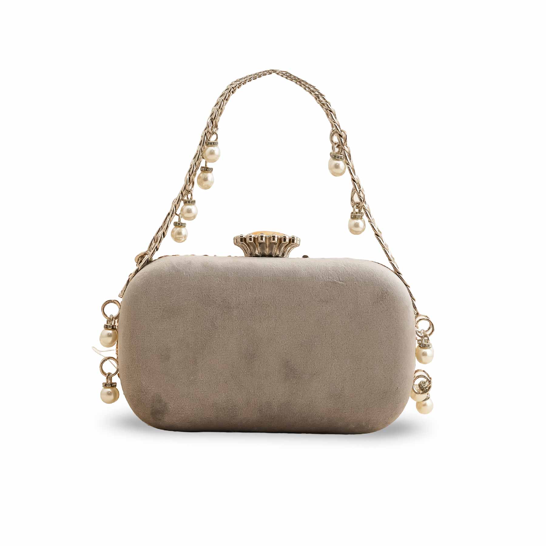 Grey Fancy Clutch P15398 - Image 3