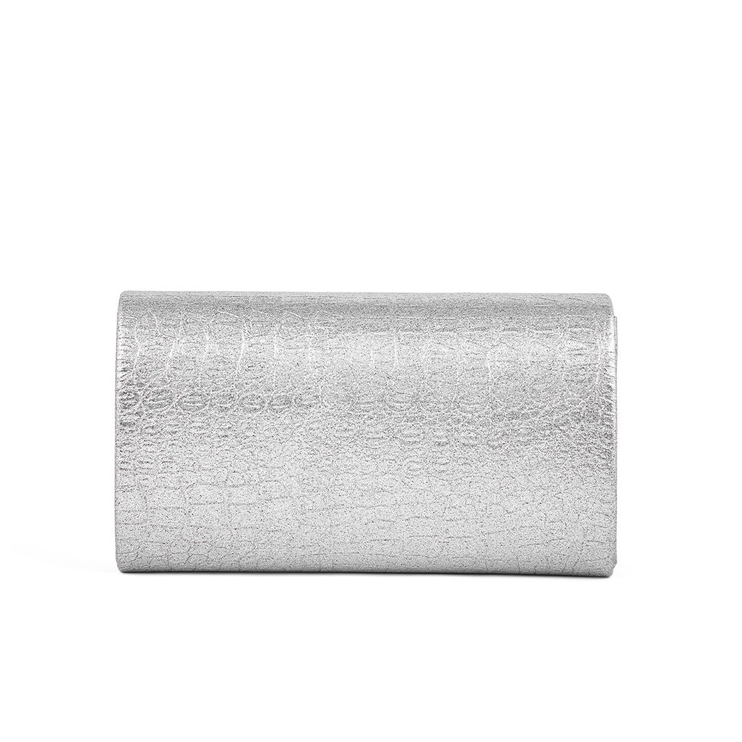 Grey Fancy Clutch P24158 - Image 4