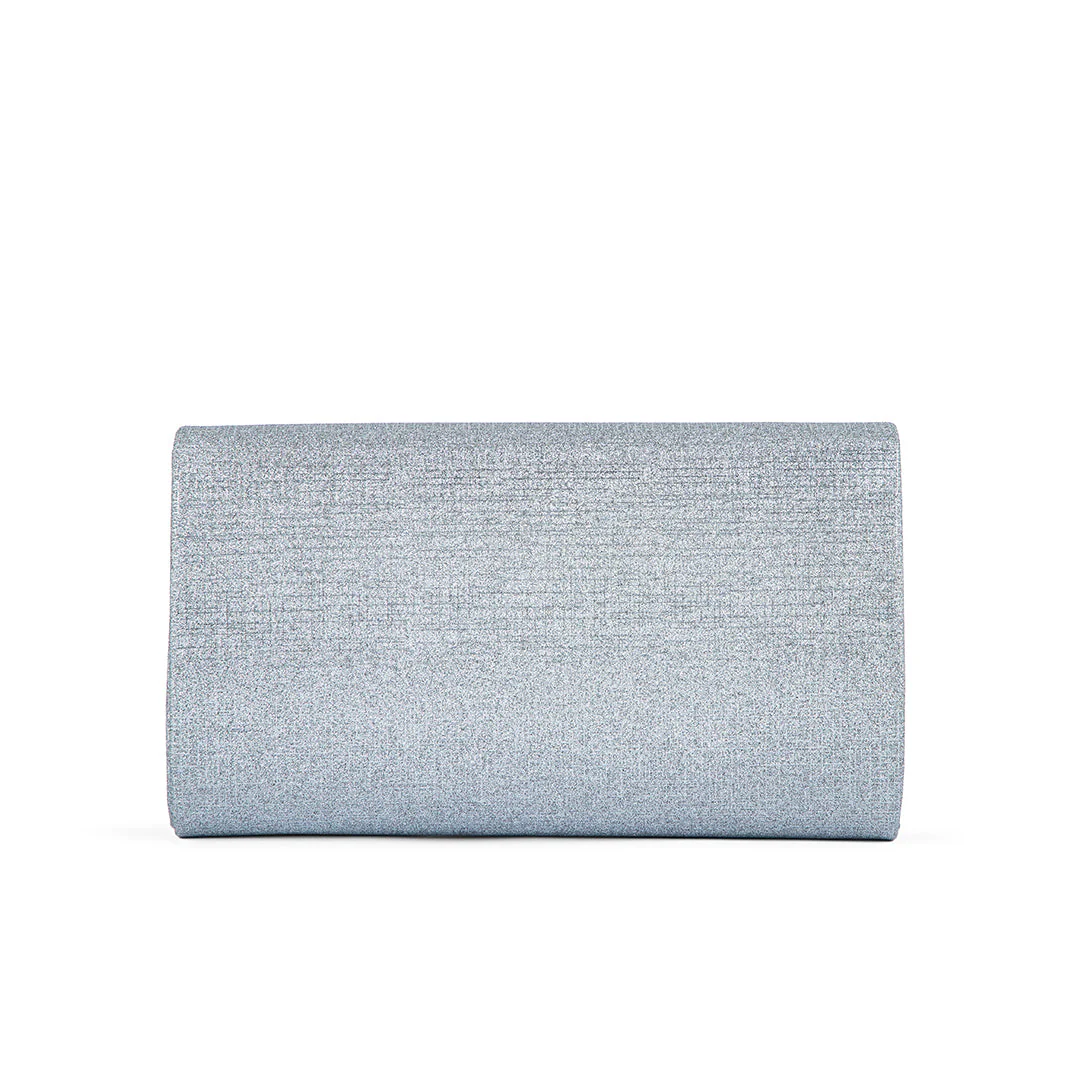 Grey Fancy Clutch P24171 - Image 4