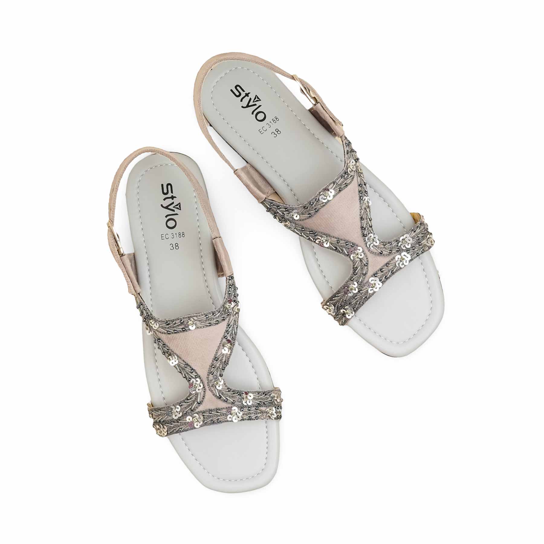 Grey Fancy Kohaty For Women EC3188 - Image 5