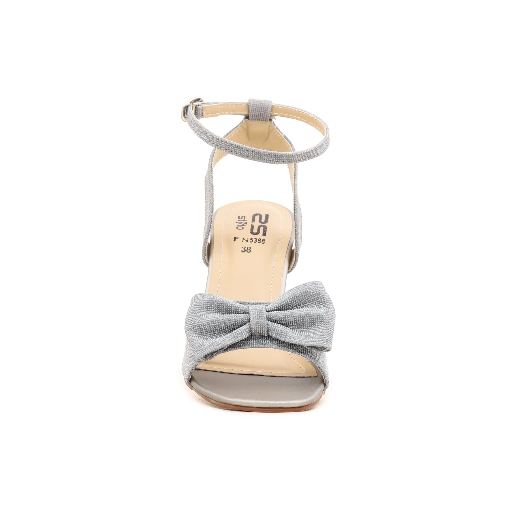 Grey Fancy Sandals FN5388 - Image 3