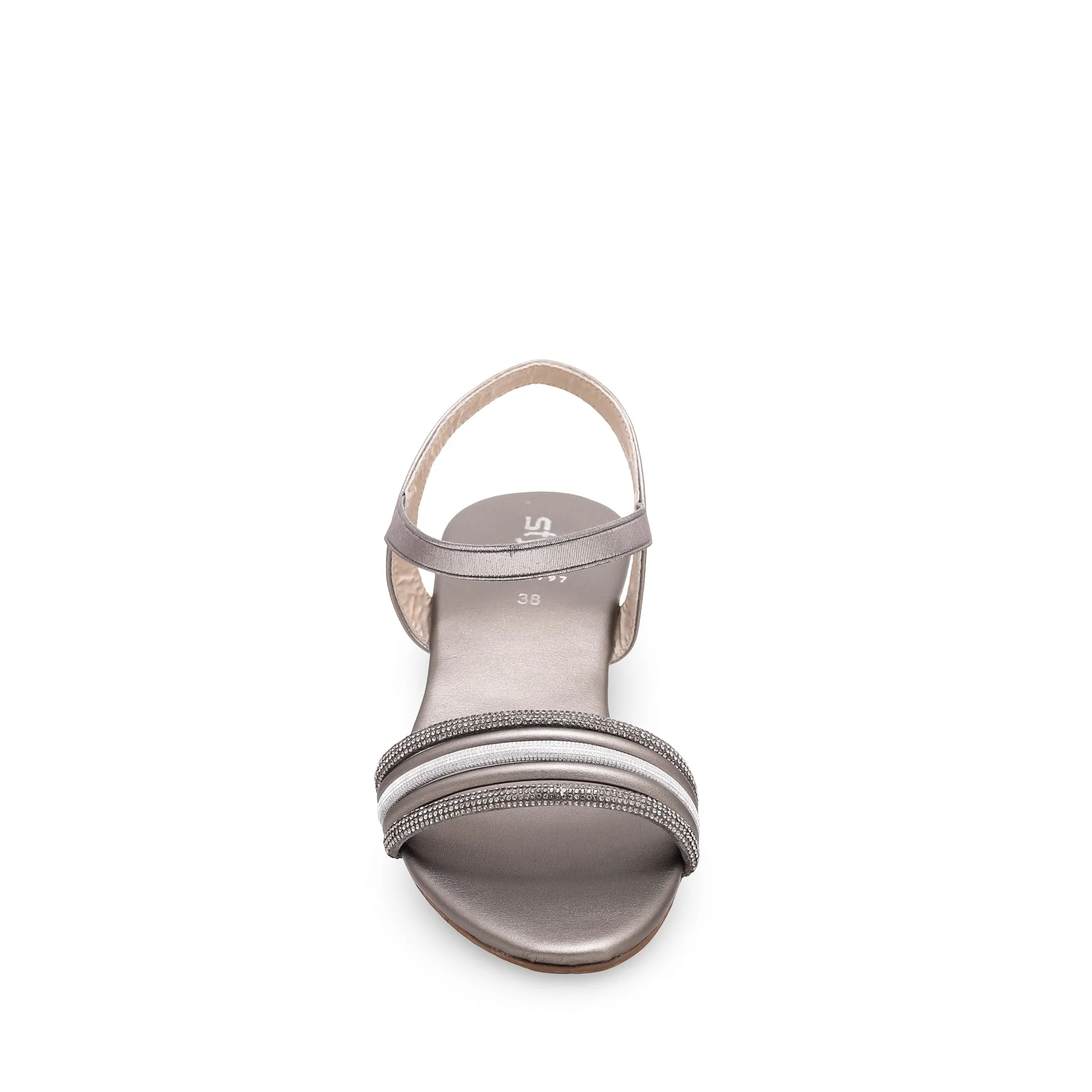 Grey Fancy Sandal FN5797 - Image 3