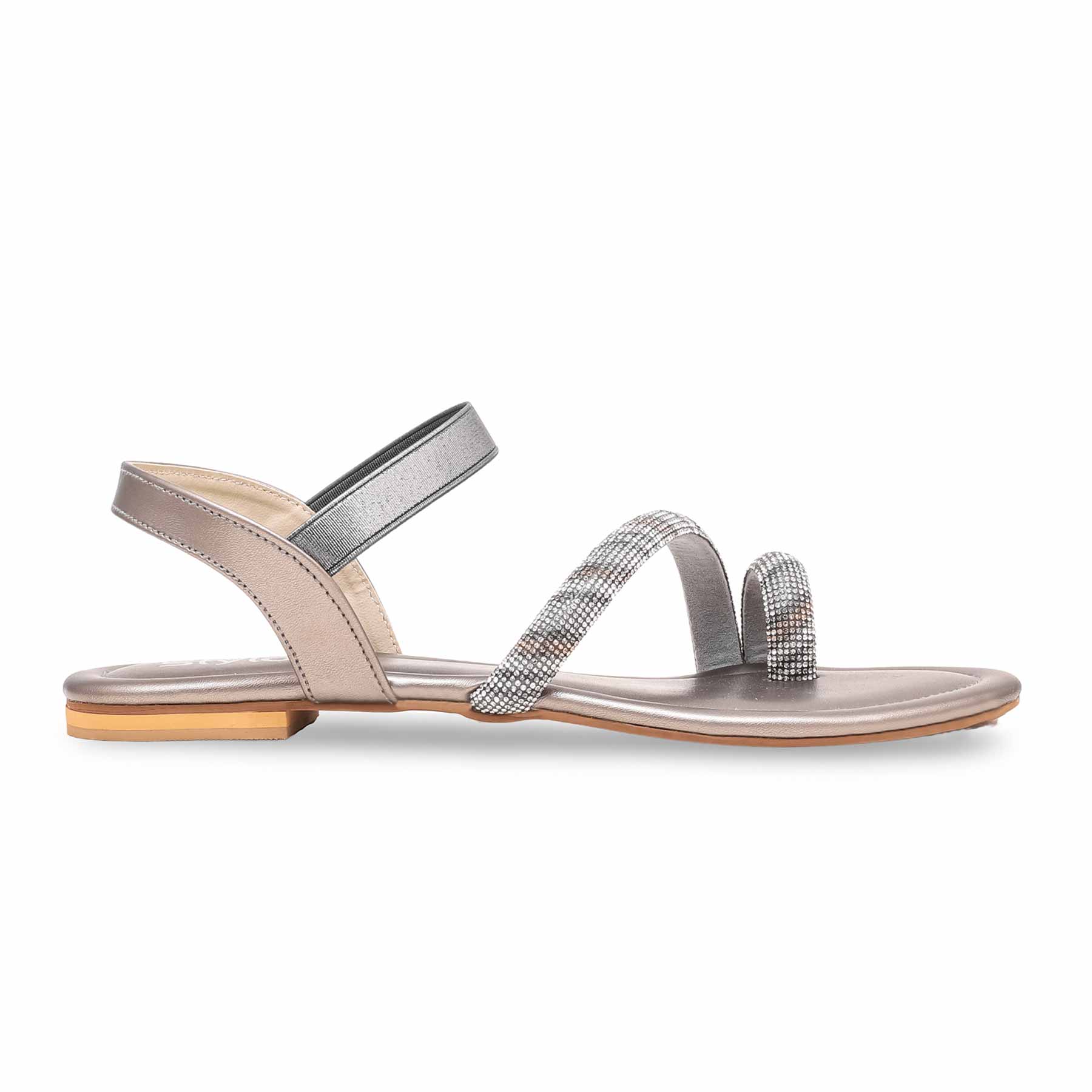 Grey Fancy Sandal FN6000 - Image 2