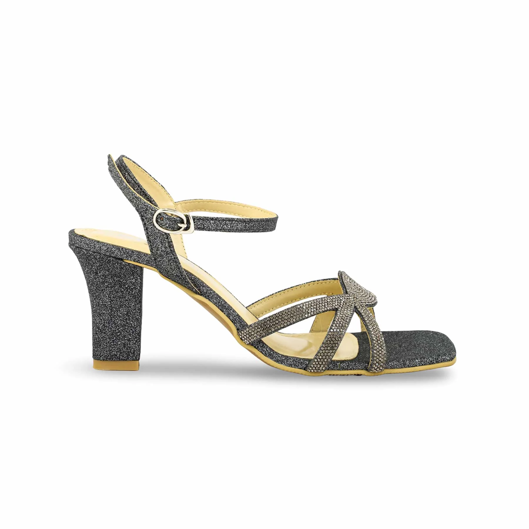 Grey Fancy Sandal FN6096 - Image 2