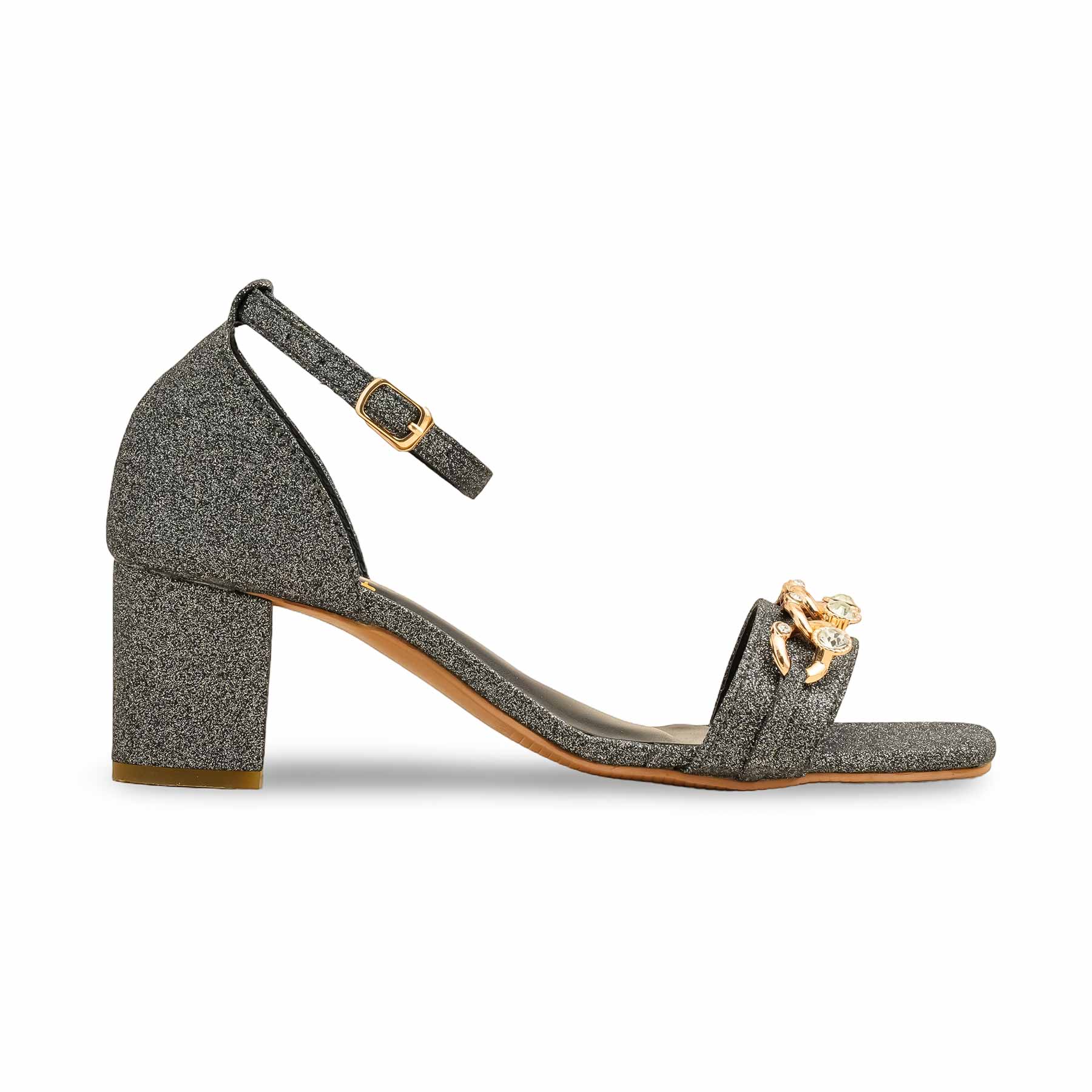 Grey Fancy Sandal FN6146 - Image 2