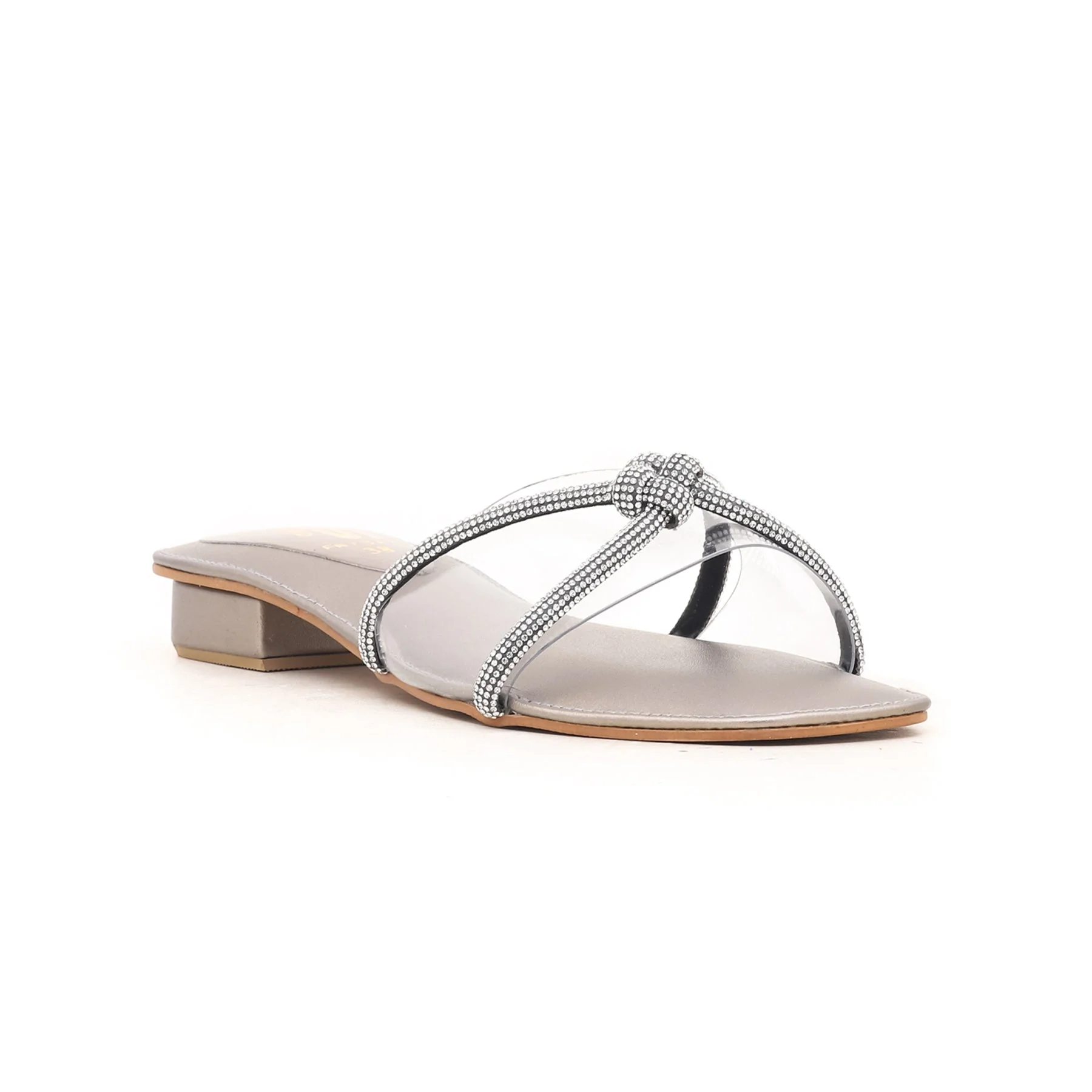Grey Fancy Slipper FN7547 - Image 2