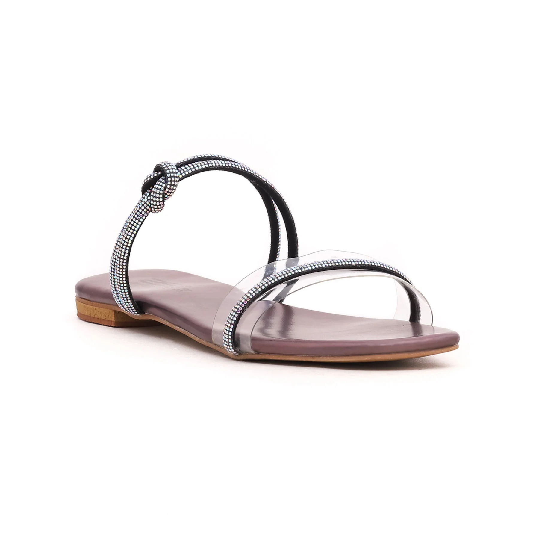 Grey Fancy Slipper FN7610 - Image 2