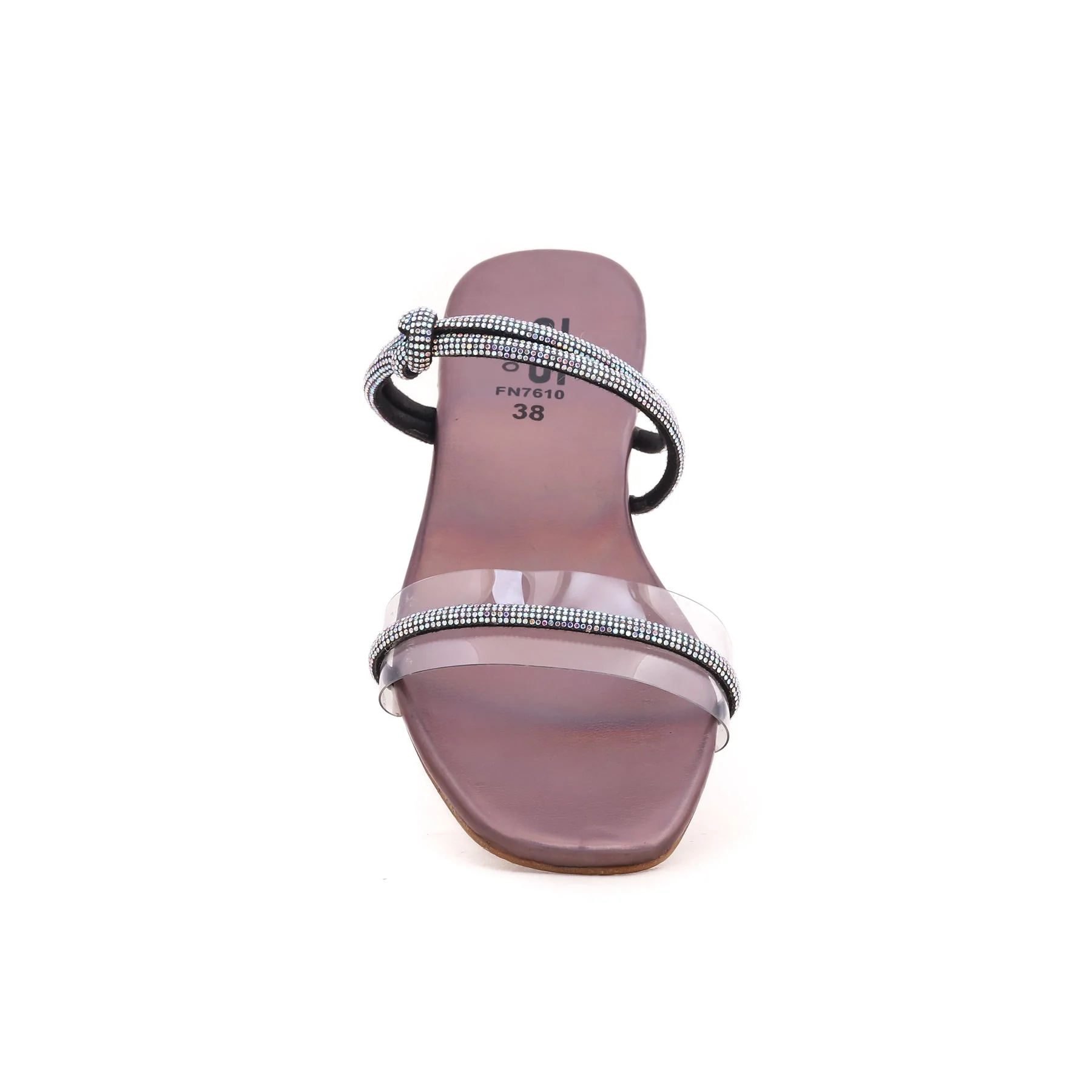 Grey Fancy Slipper FN7610 - Image 3