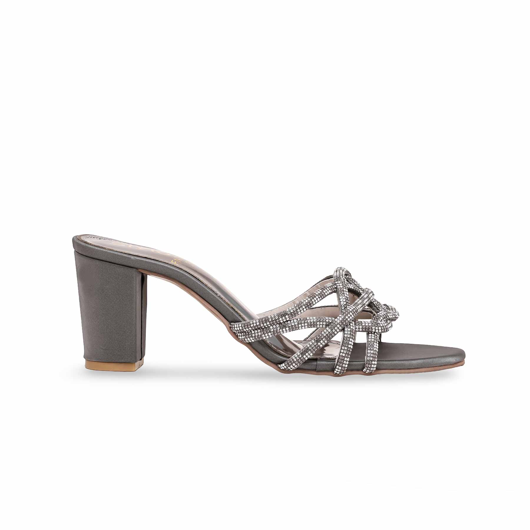 Grey Fancy Slipper FN7835 - Image 2