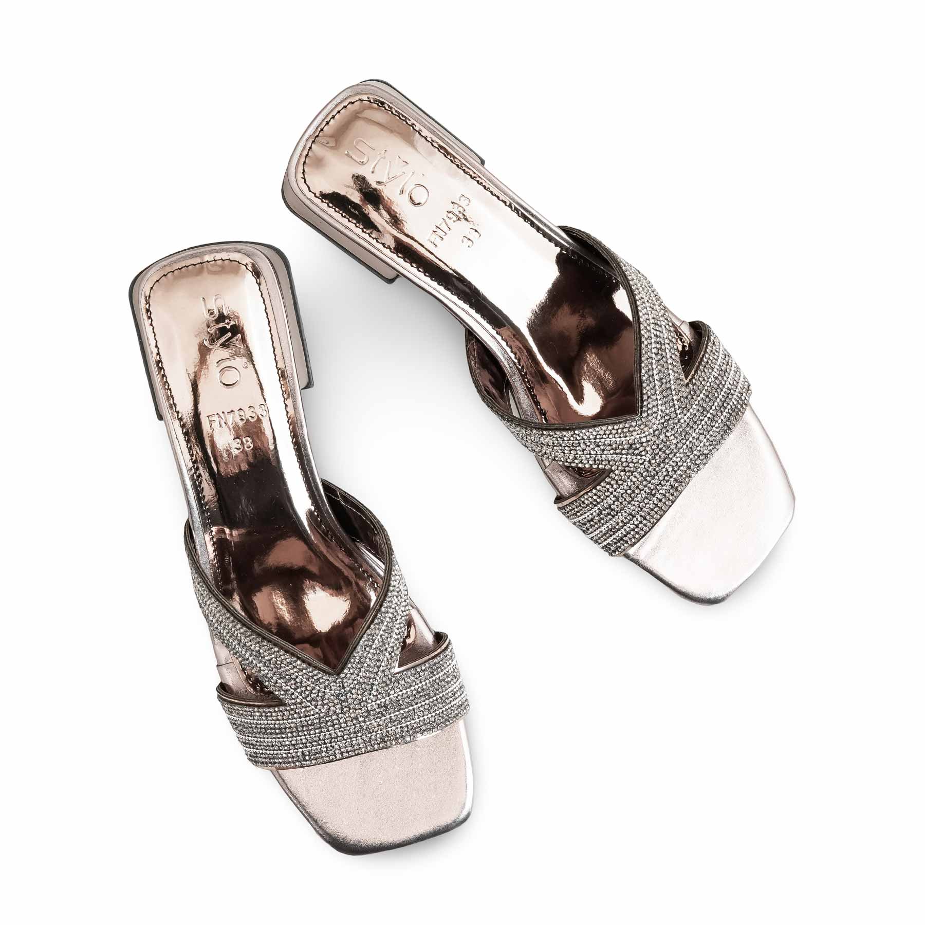 Grey Fancy Women Slipper FN7933 - Image 5