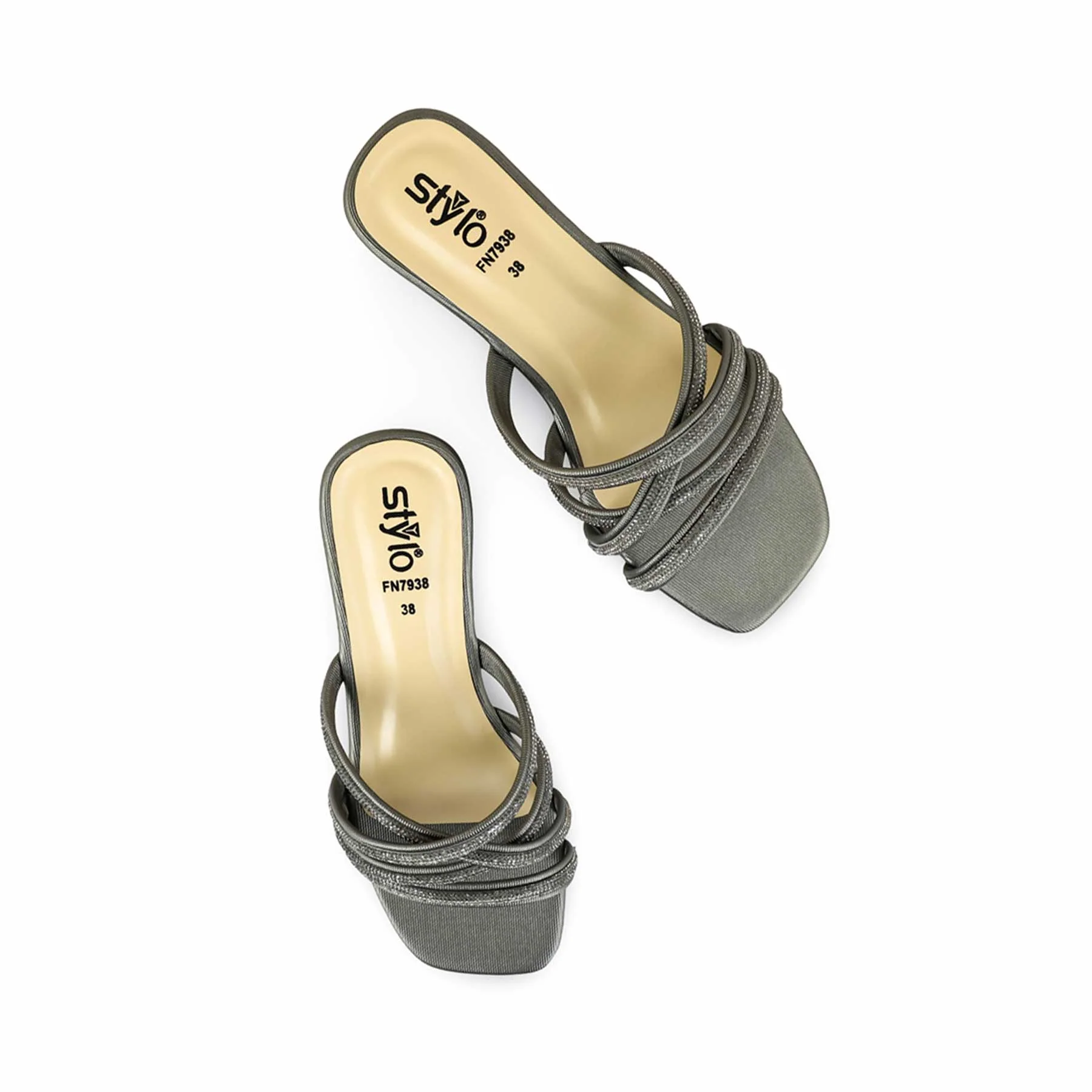 Grey Fancy Women Slipper FN7938 - Image 5