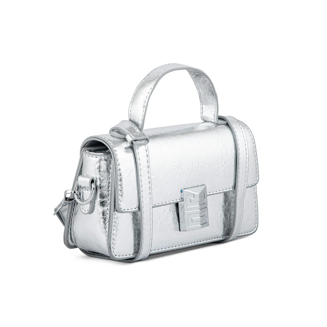 Grey Formal Clutch P24108 - Image 3
