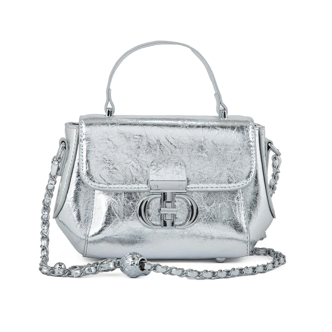 Grey Formal Clutch P24112