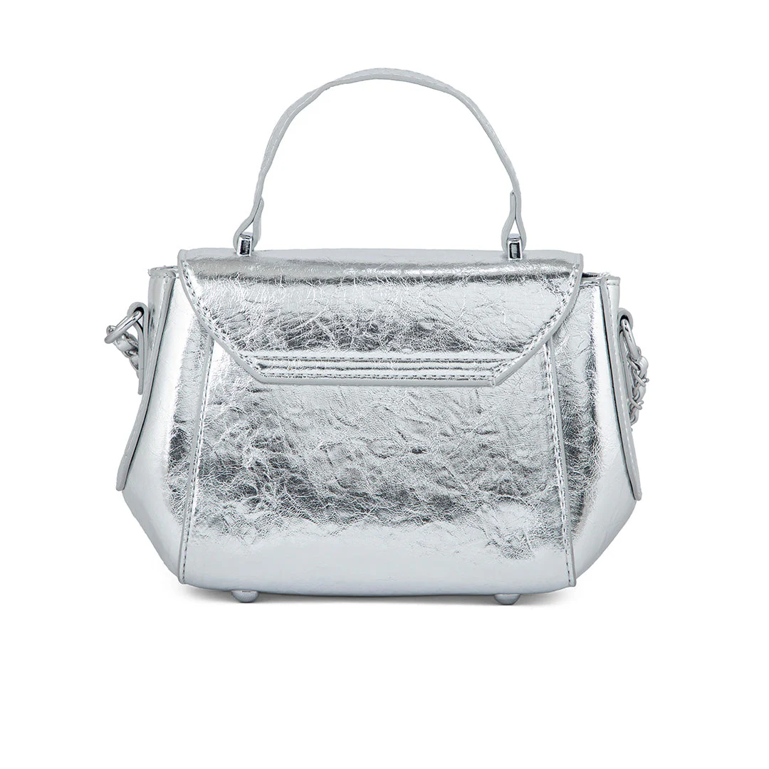Grey Formal Clutch P24112 - Image 3