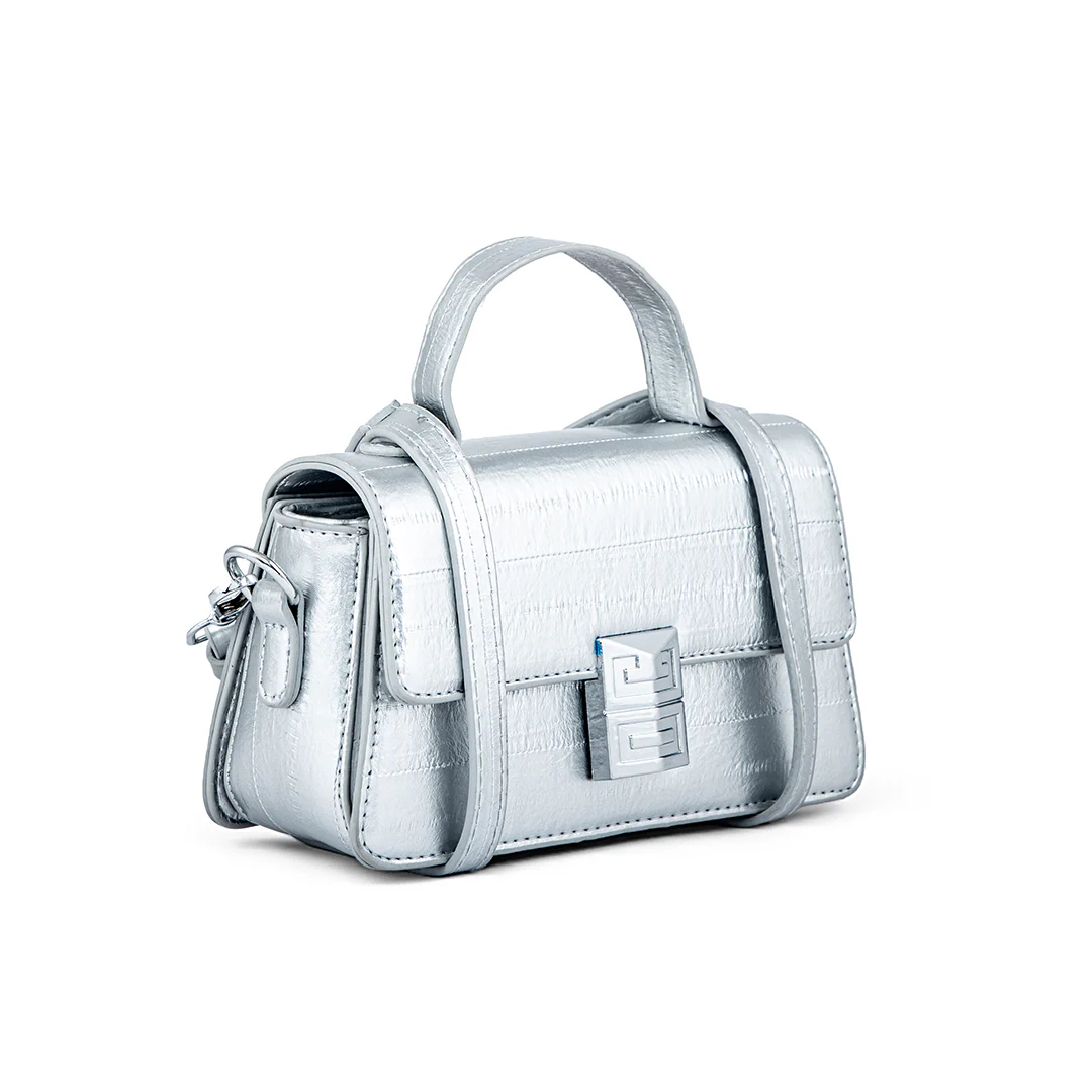 Grey Formal Clutch P24117 - Image 3
