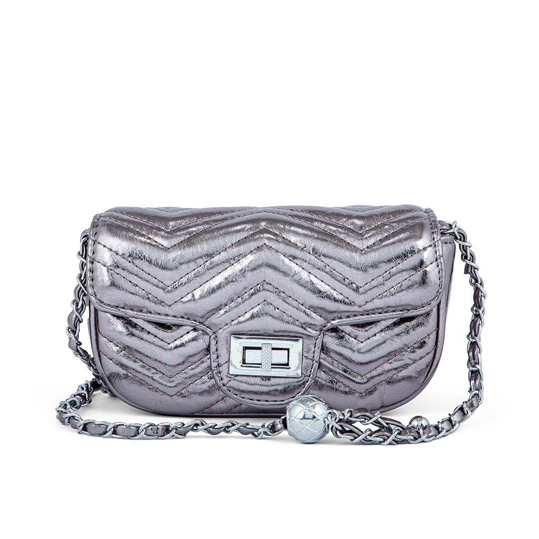 Grey Formal Clutch P24119 - Image 2