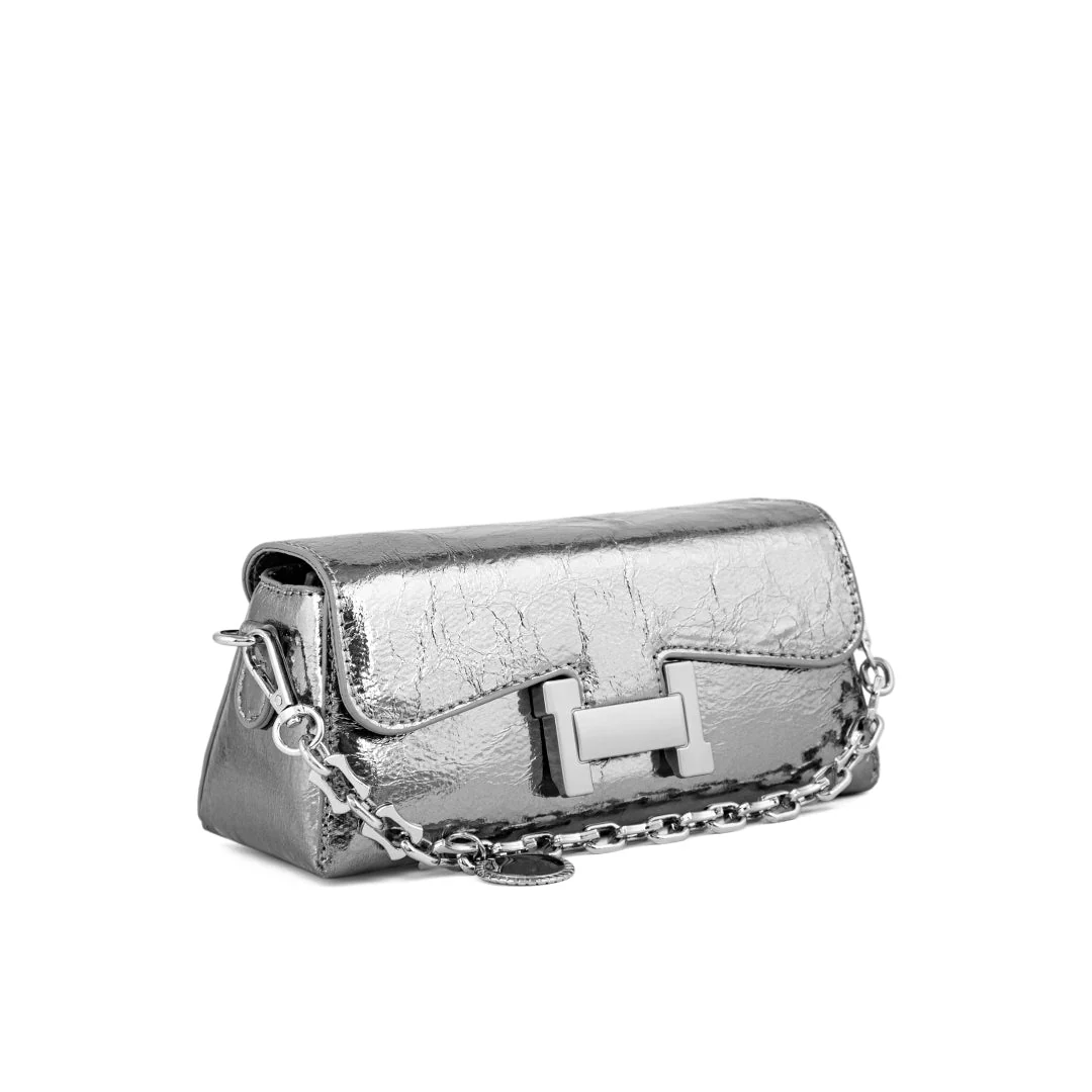 Grey Formal Clutch P24126 - Image 2