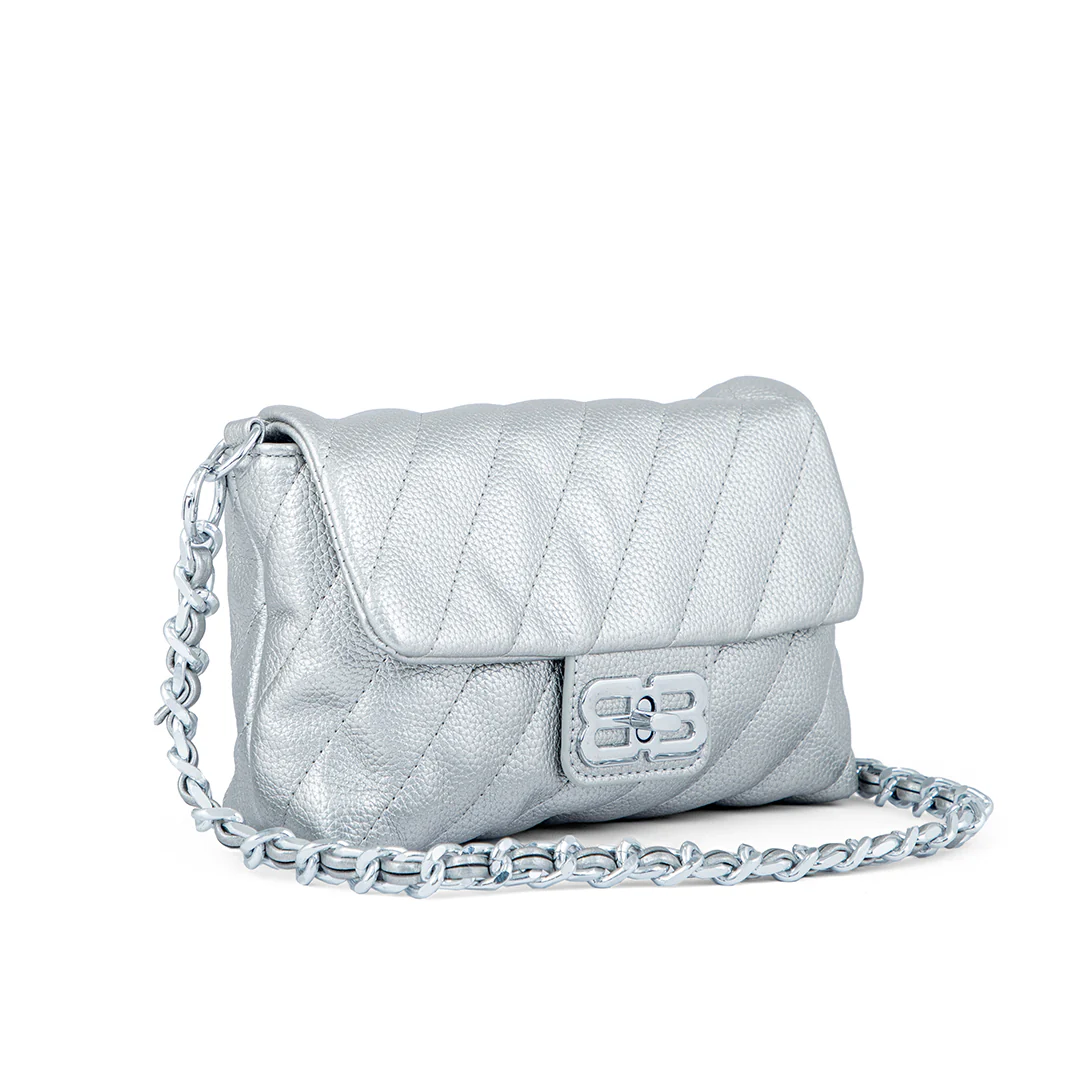 Grey Formal Clutch P24132 - Image 2