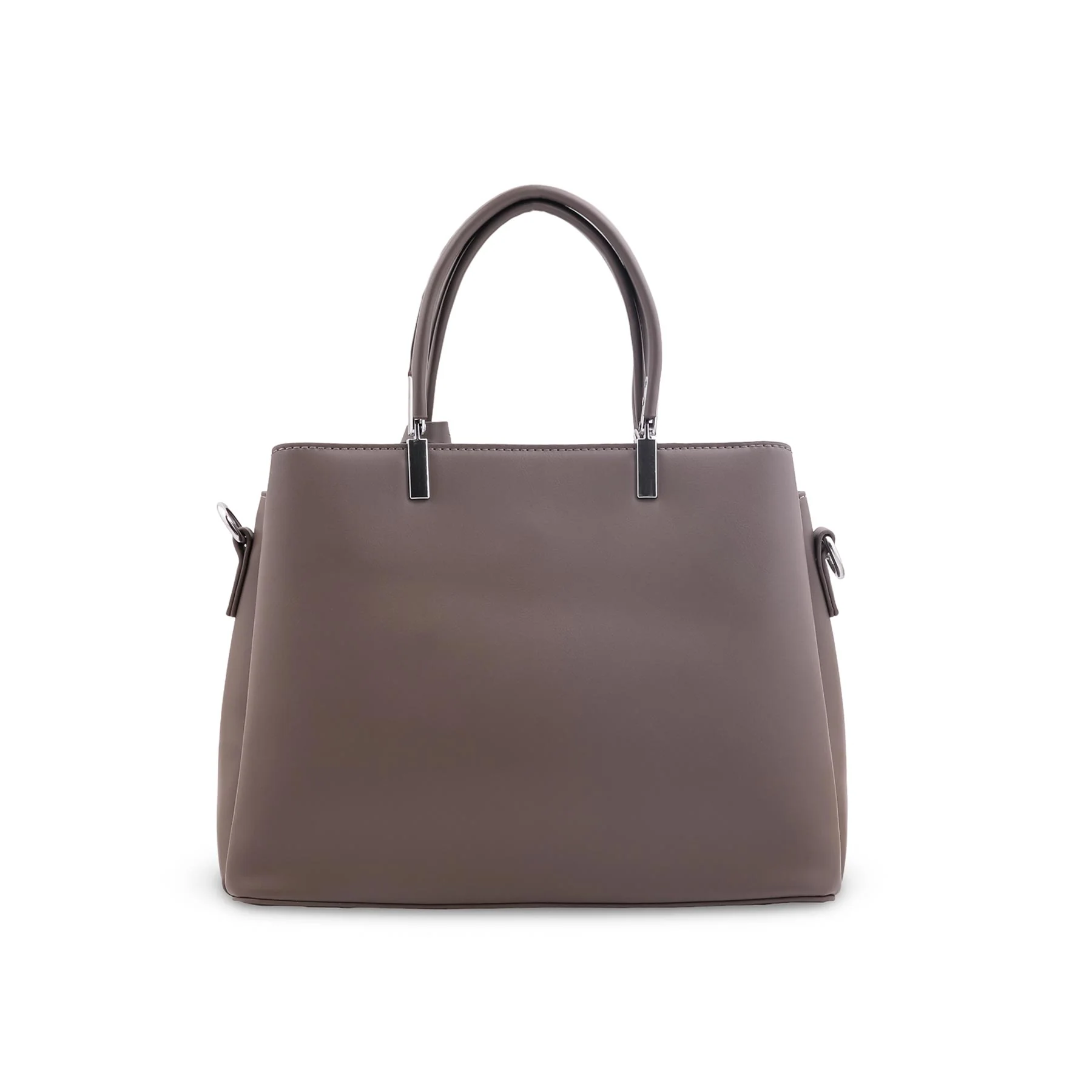Grey Formal Hand Bag For Ladies P36561 - Image 4