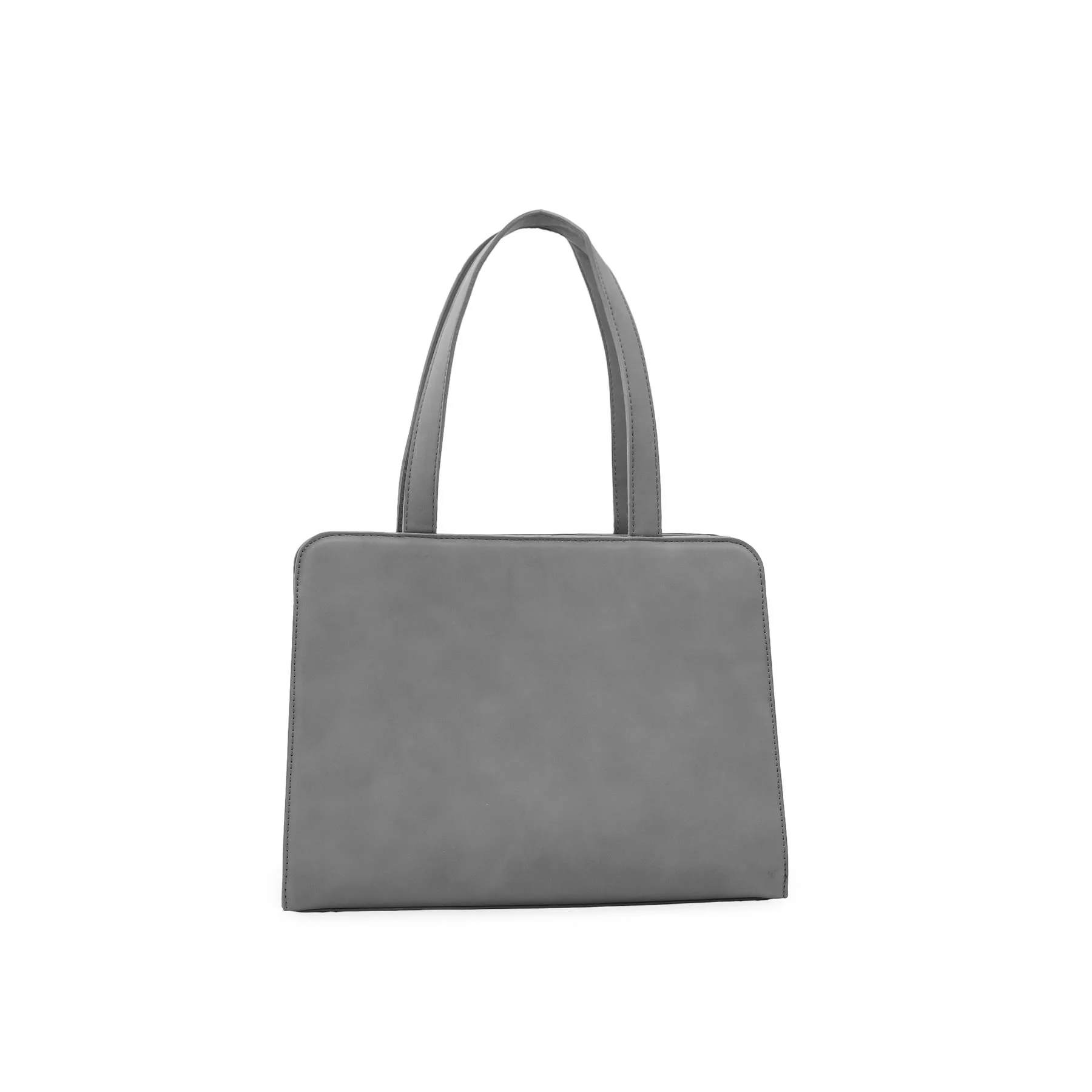 Grey Formal Hand Bag For Women P55870 - Image 4