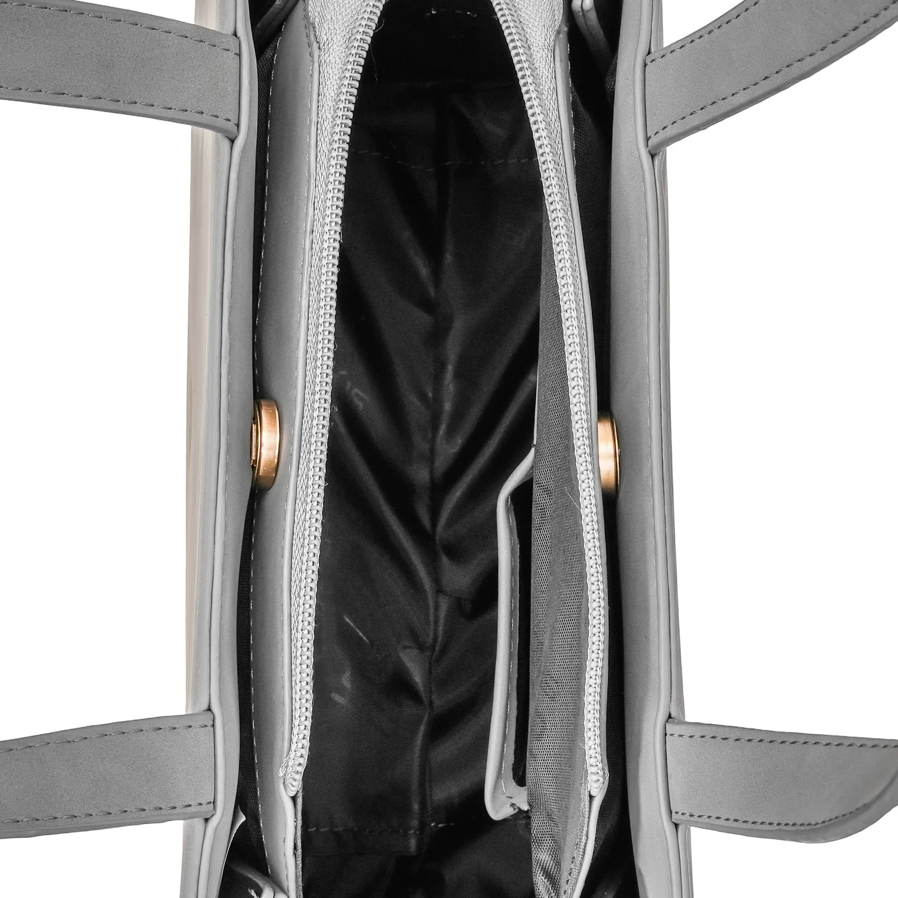 Grey Formal Hand Bag For Women P55870 - Image 5