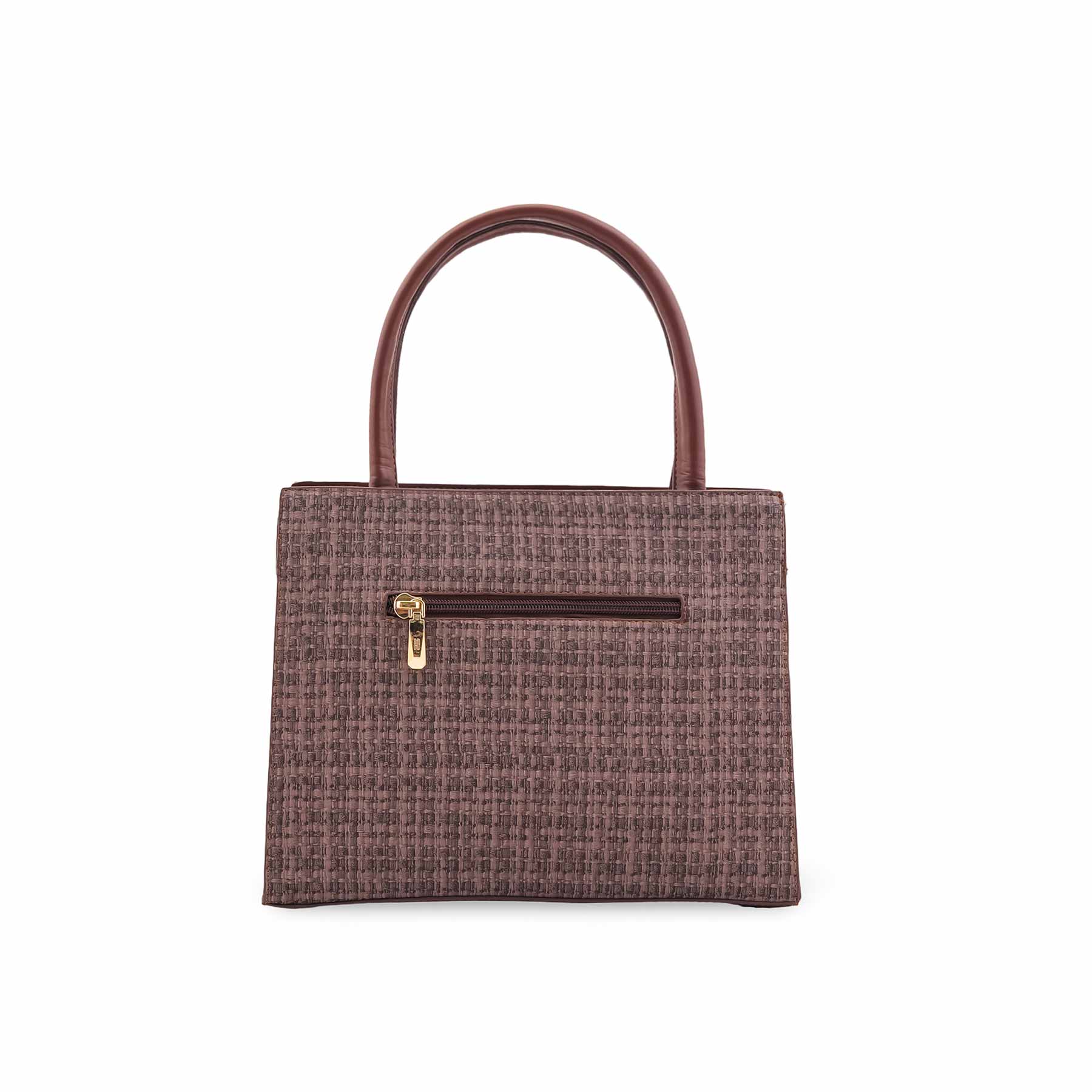 Grey Formal Hand Bag For Women P55875 - Image 4