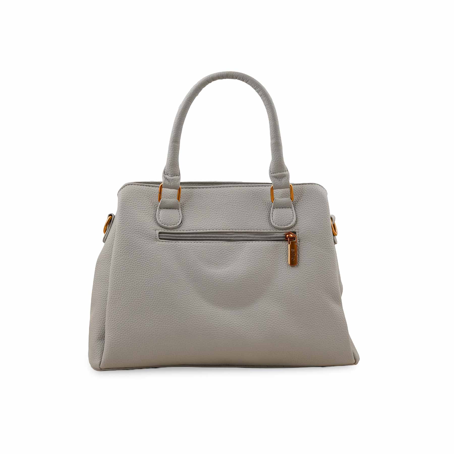 Grey Formal Hand Bag P36150 - Image 4