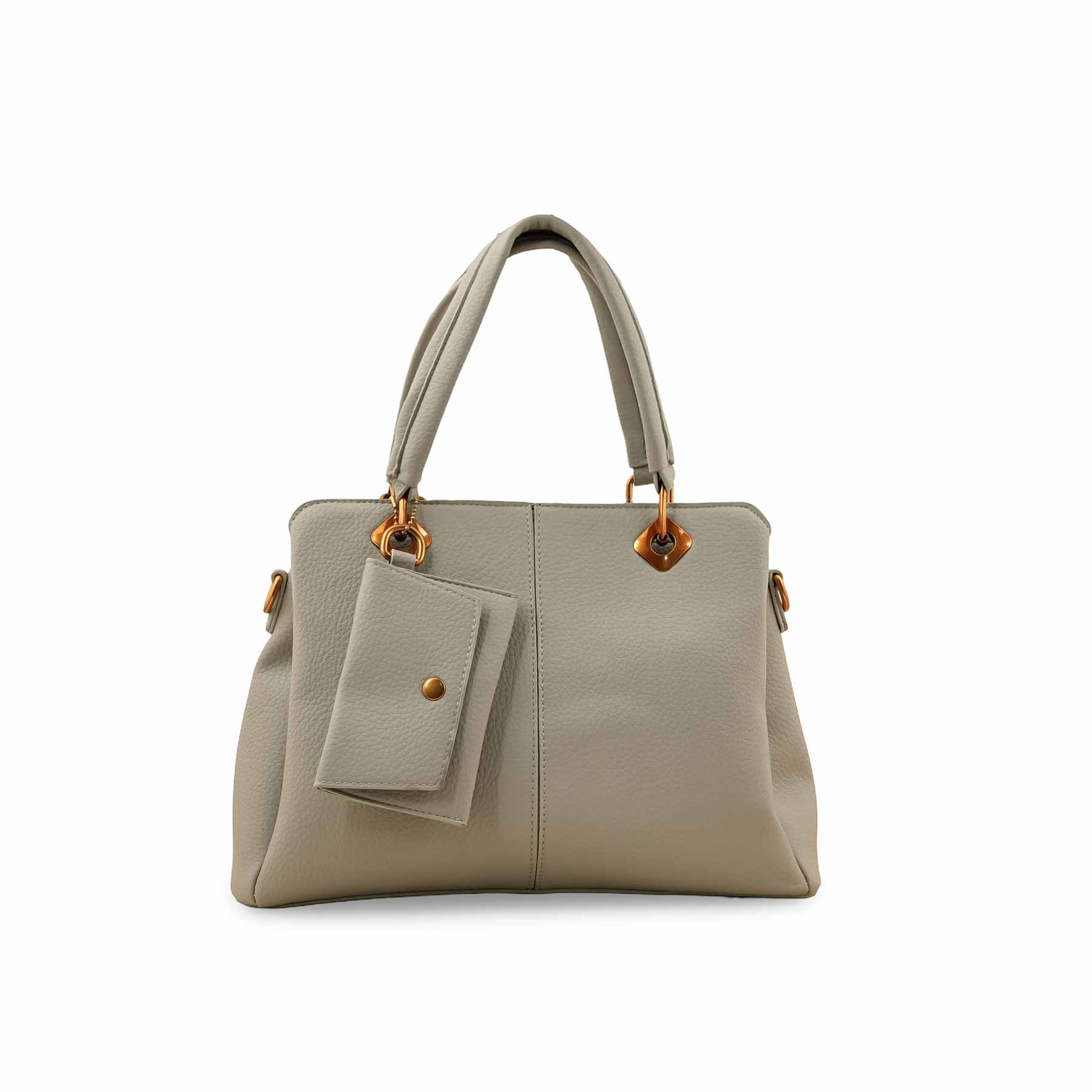 Grey Formal Hand Bag P36155 - Image 2