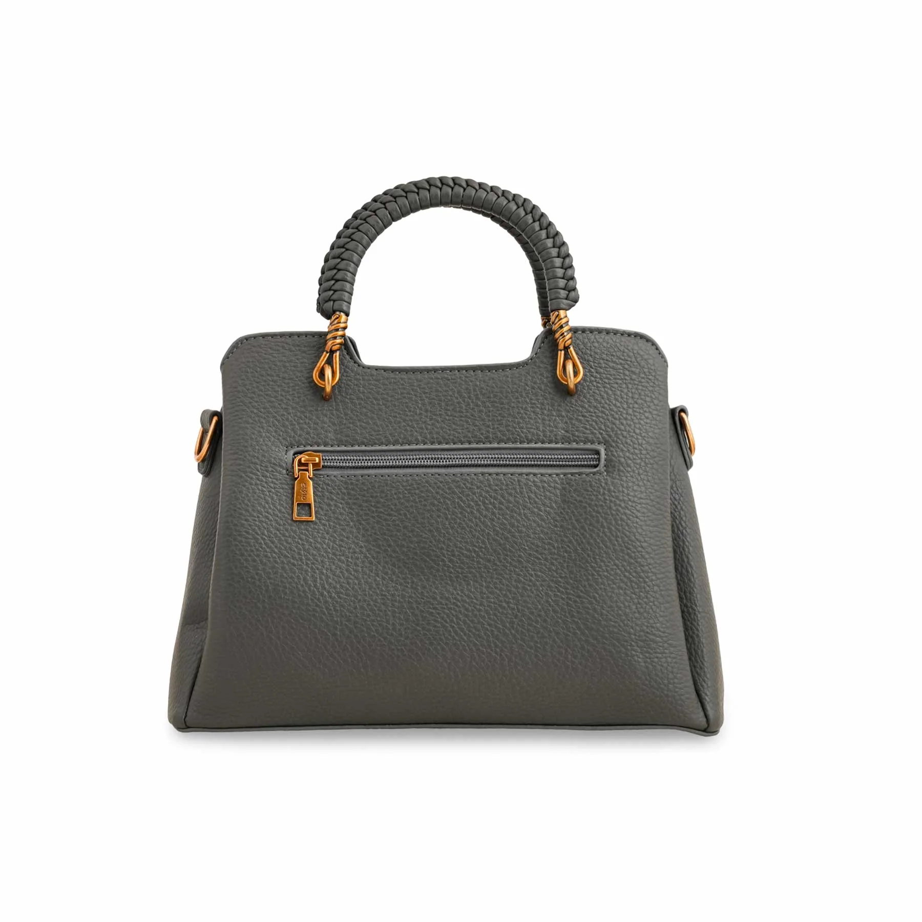 Grey Formal Hand Bag P36160 - Image 4