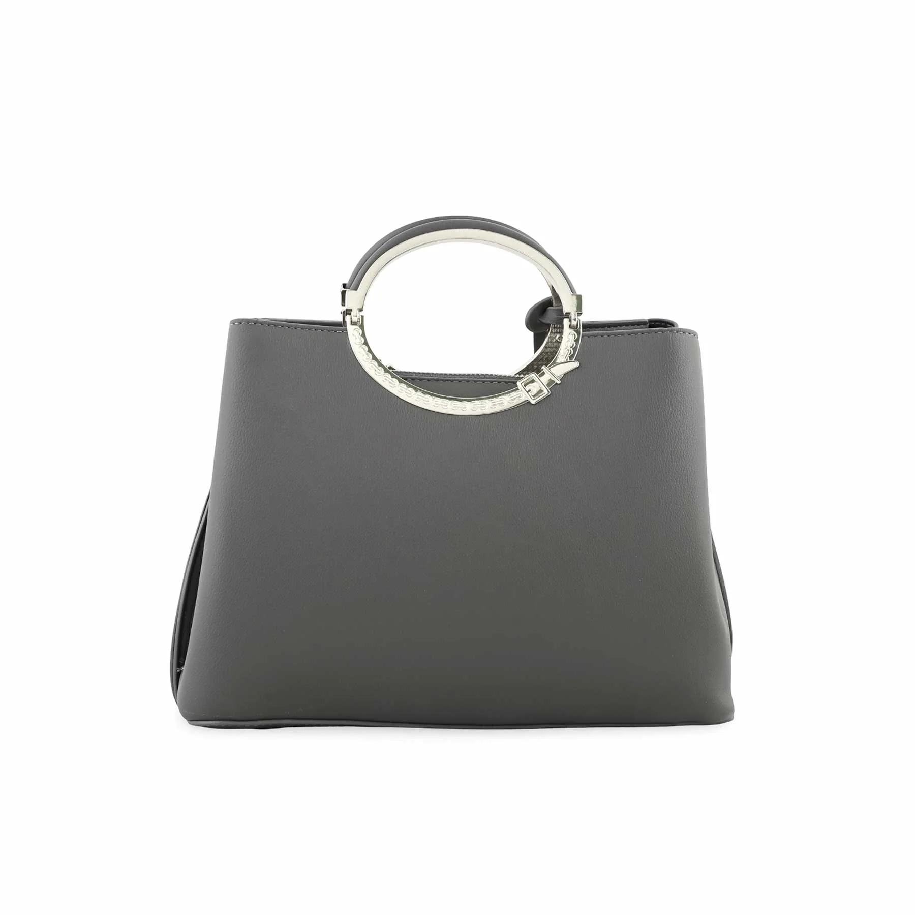 Grey Formal Hand Bag P36255 - Image 4