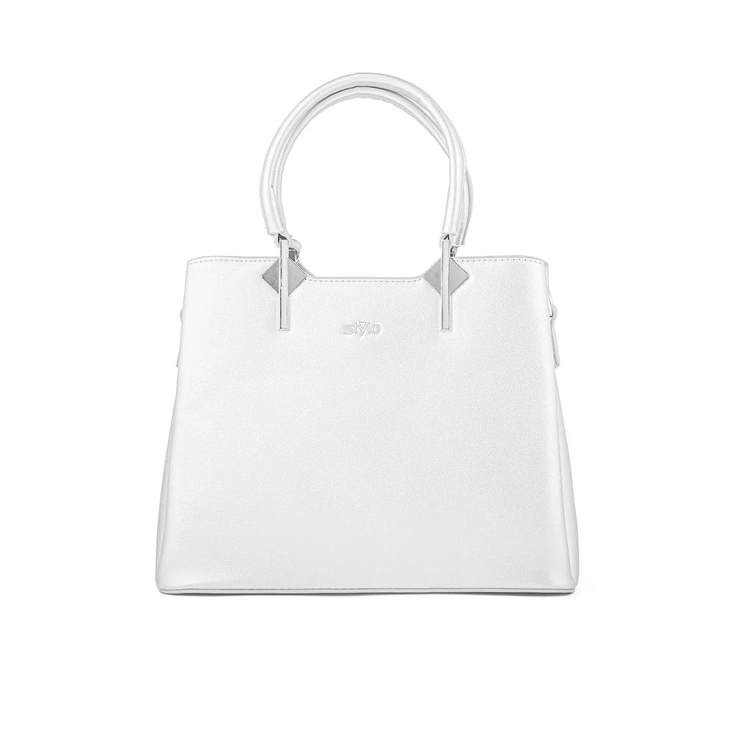 Grey Formal Hand Bag P36288 - Image 4