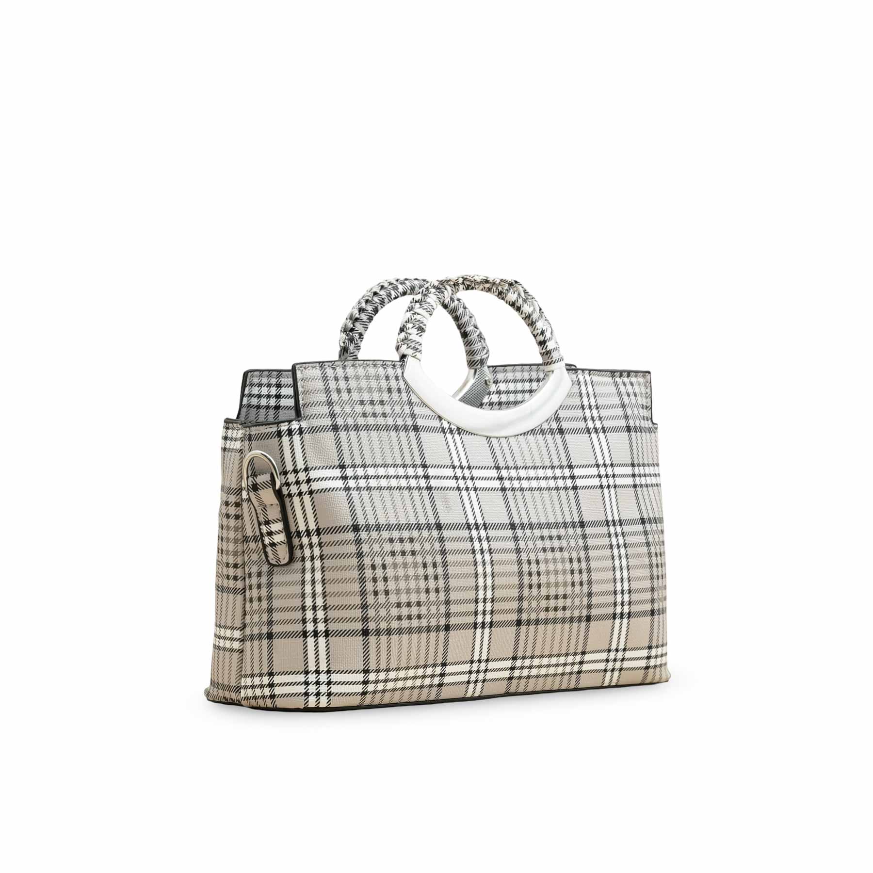 Grey Formal Hand Bag P36395 - Image 2