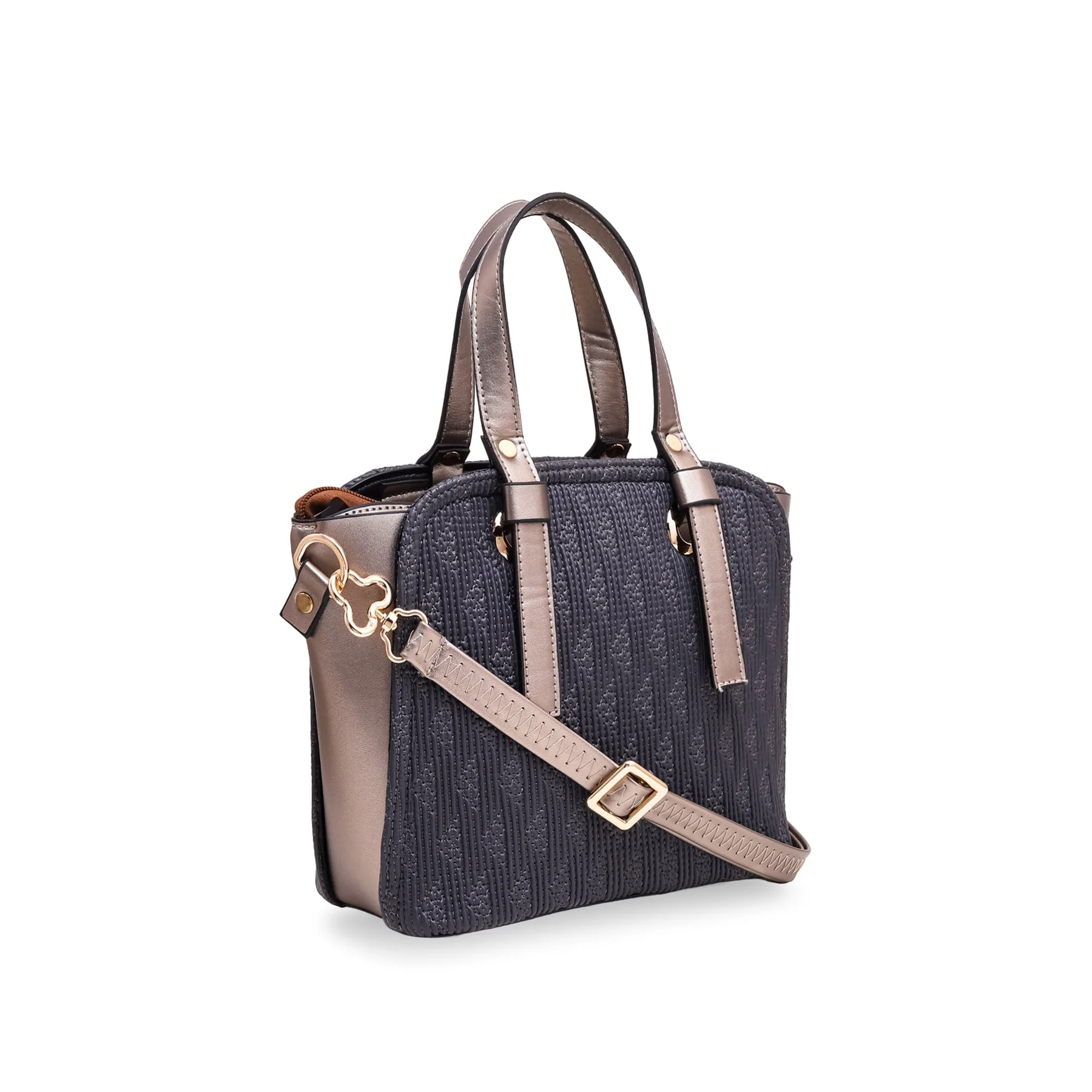 Grey Formal Hand Bag P55587 - Image 2