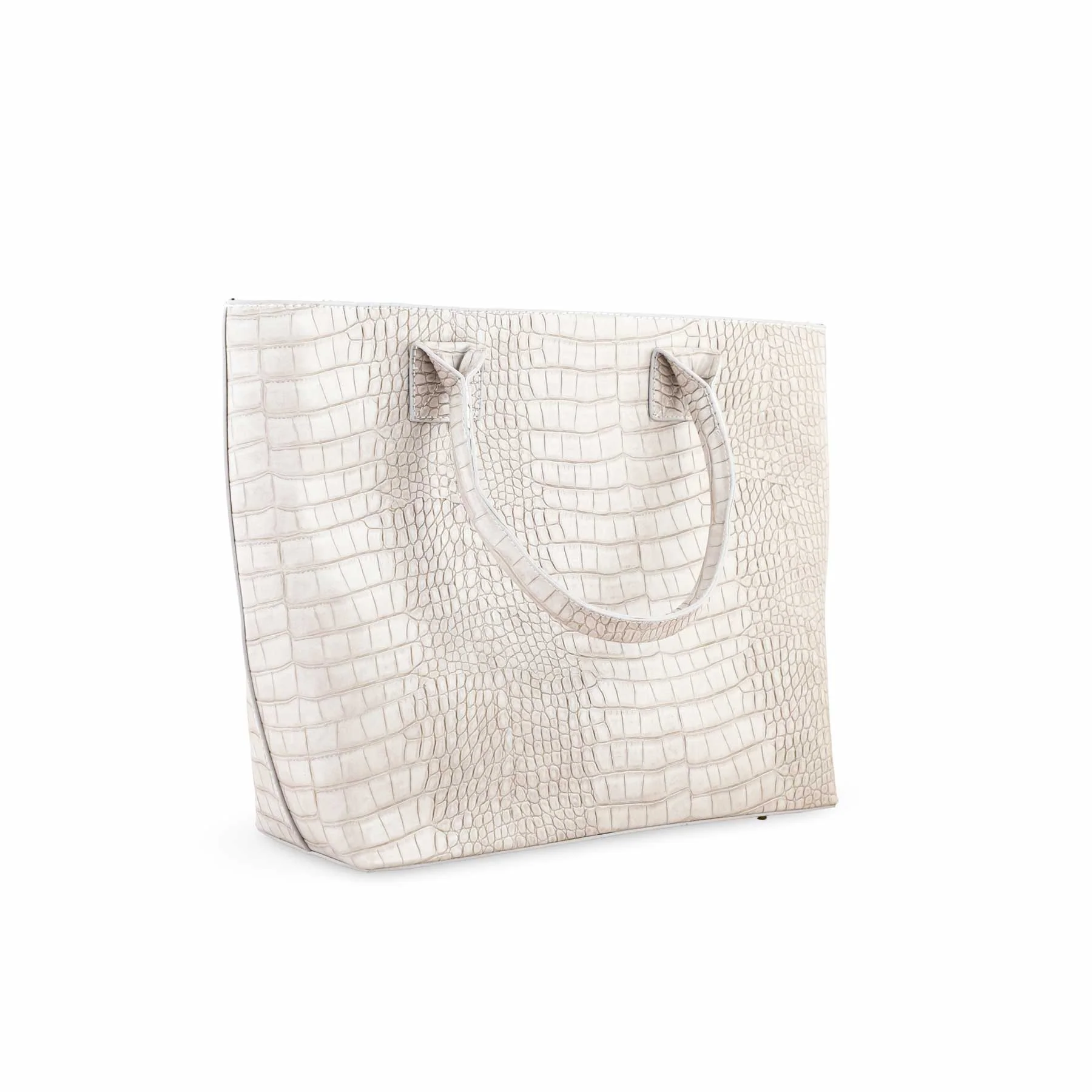 Grey Formal Hand Bag P55665 - Image 2