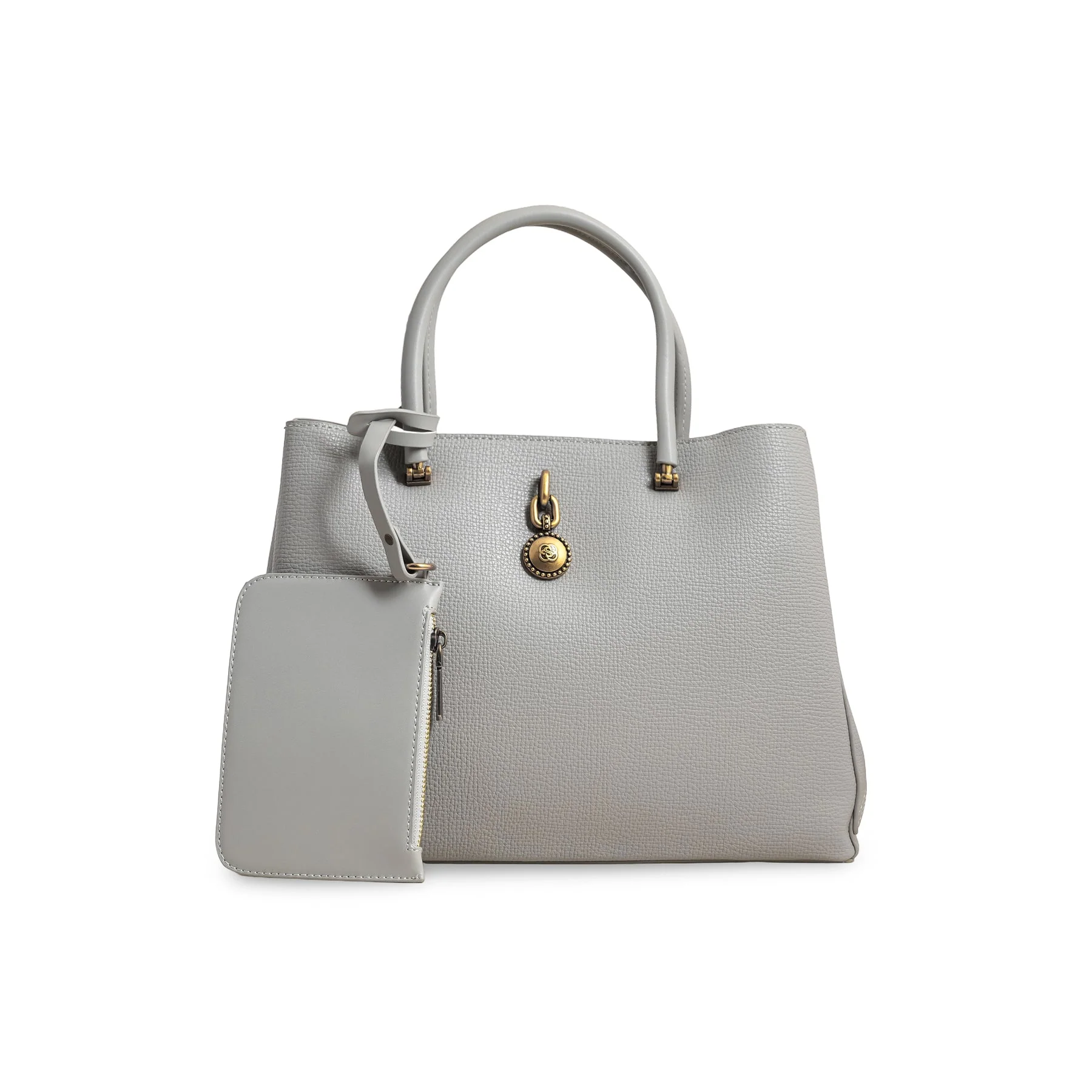 Grey Formal Hand Bag P36221 - Image 2