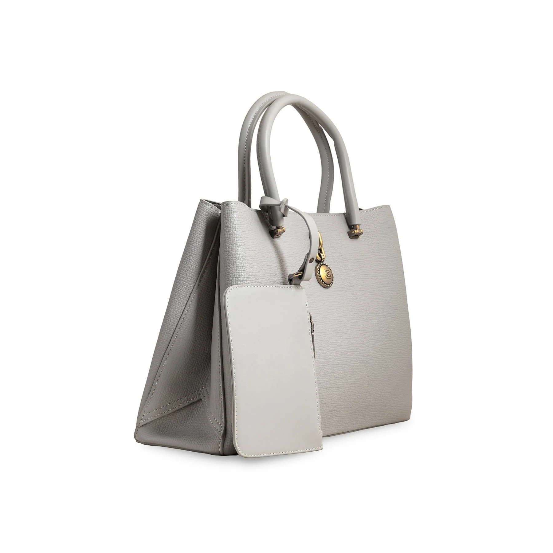 Grey Formal Hand Bag P36221 - Image 3