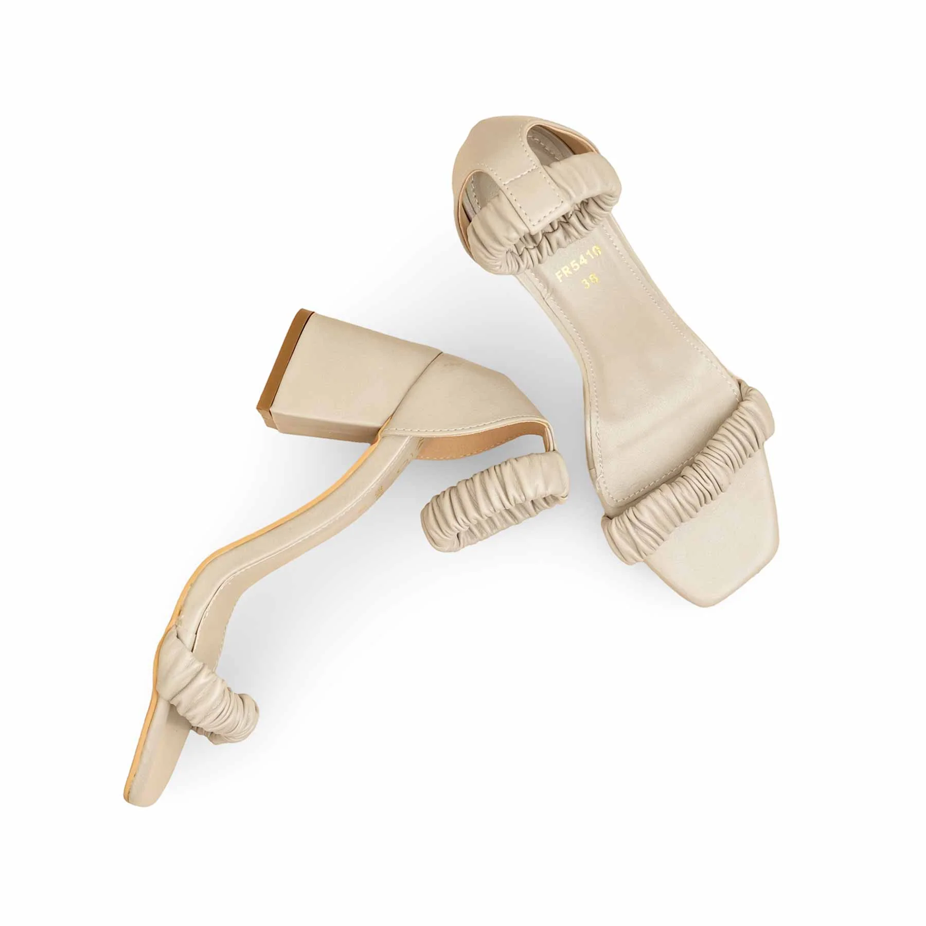 Grey Formal Sandal For Ladies FR5410 - Image 5