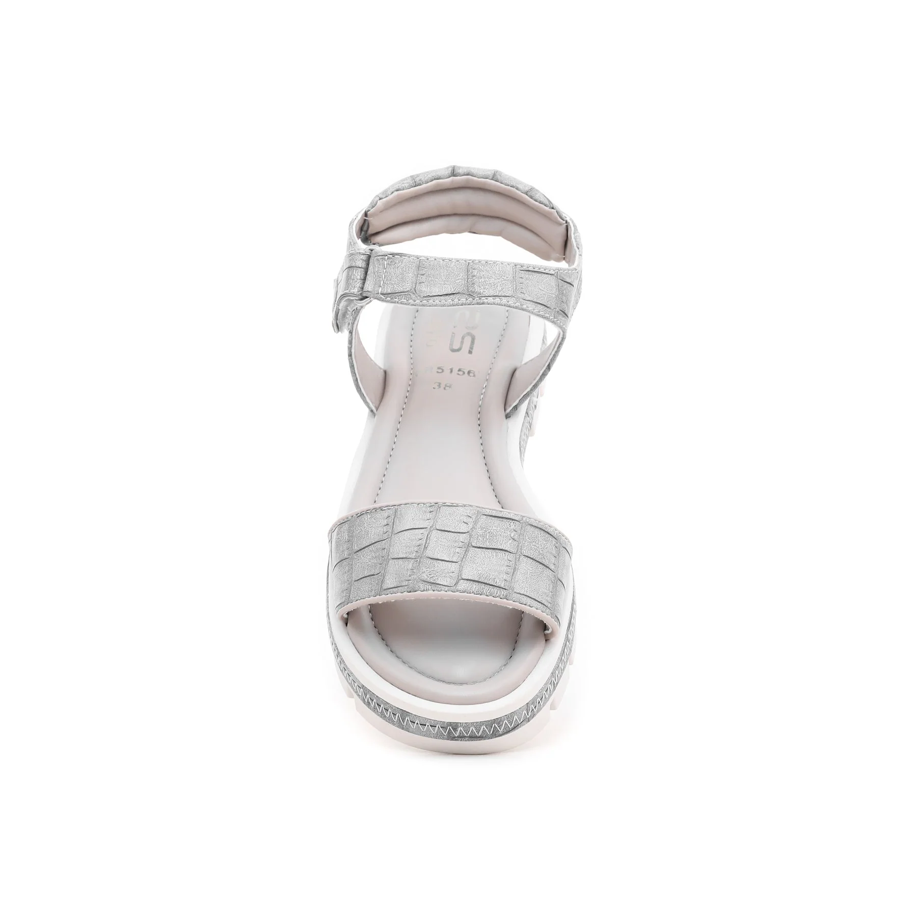 Grey Formal Sandal FR5156 - Image 3