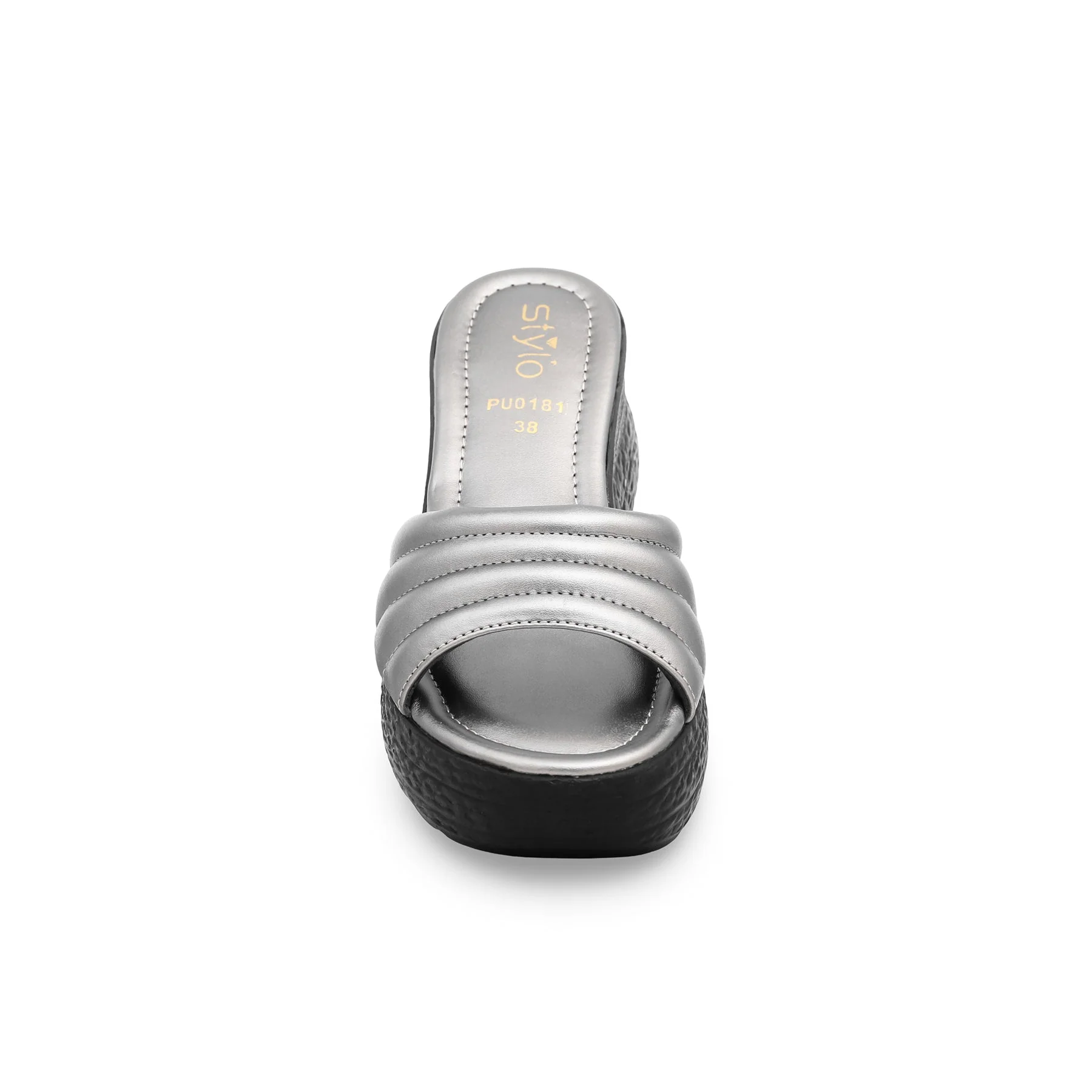 Grey Formal Sandal PU0181 - Image 3