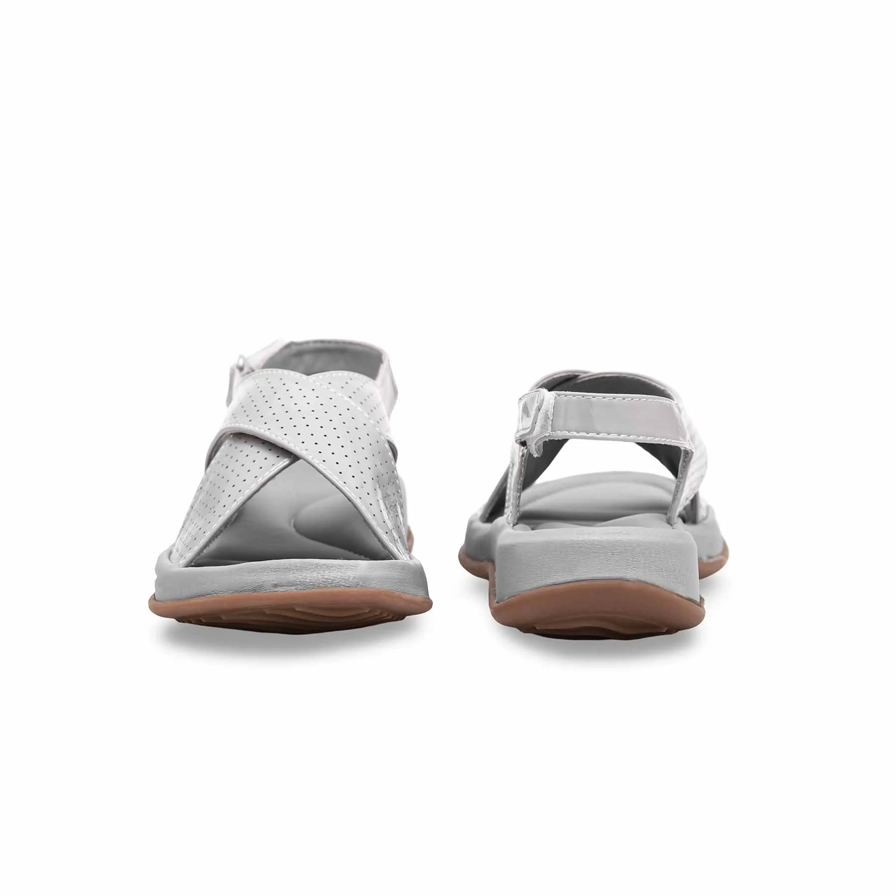 Grey Formal Sandal PU0204 - Image 3