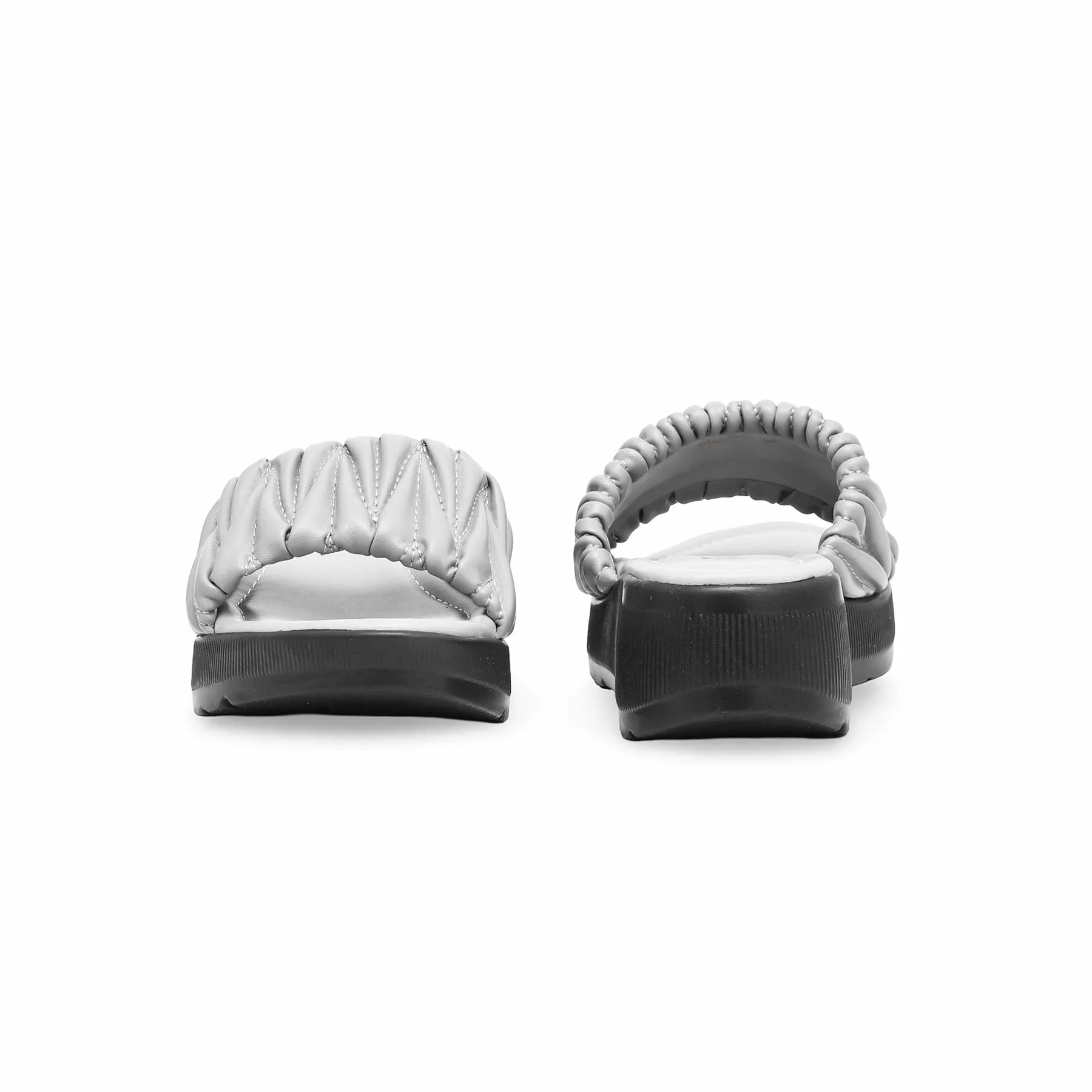 Grey Formal Slipper PU0277 - Image 3