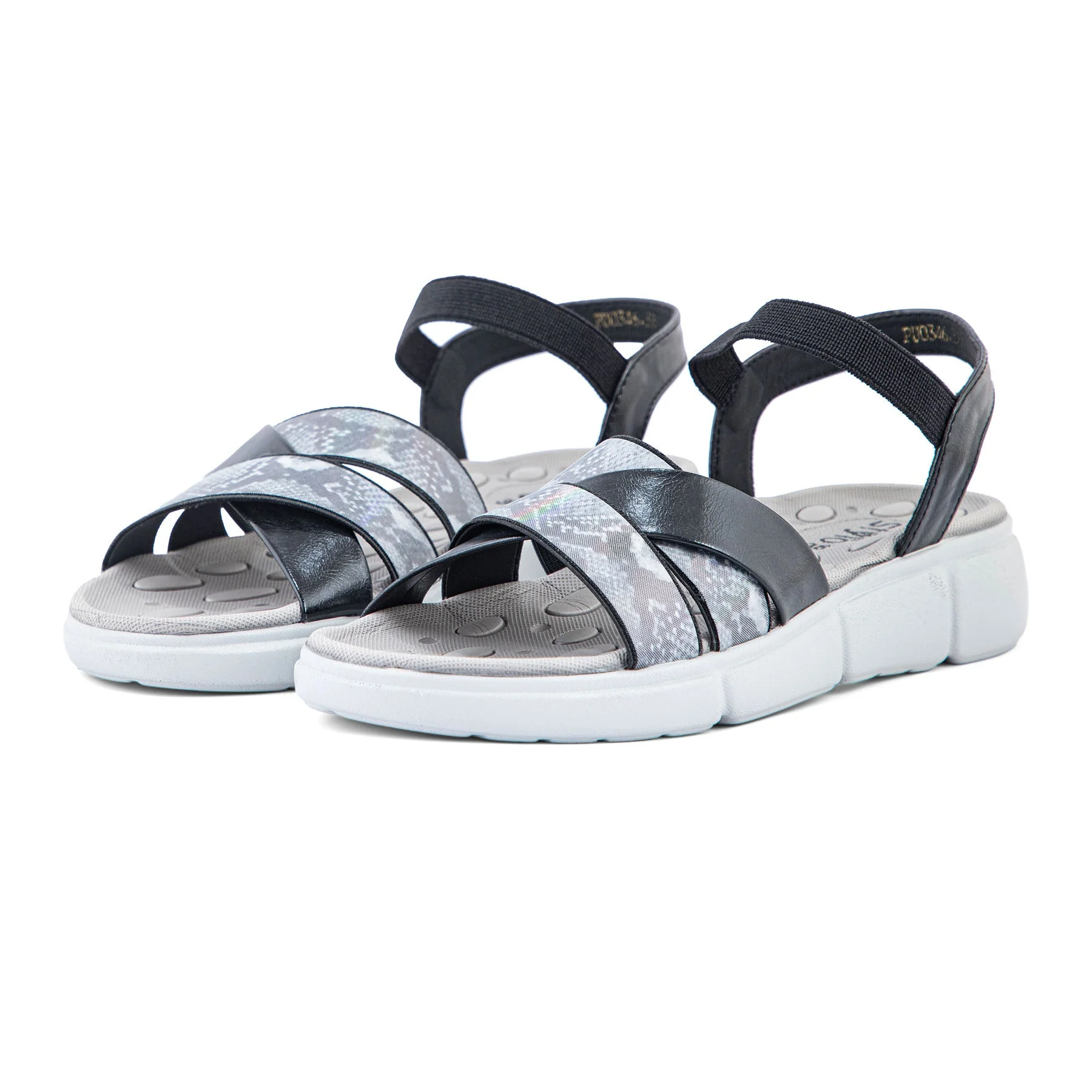 Grey Formal Sandal PU0346 - Image 3