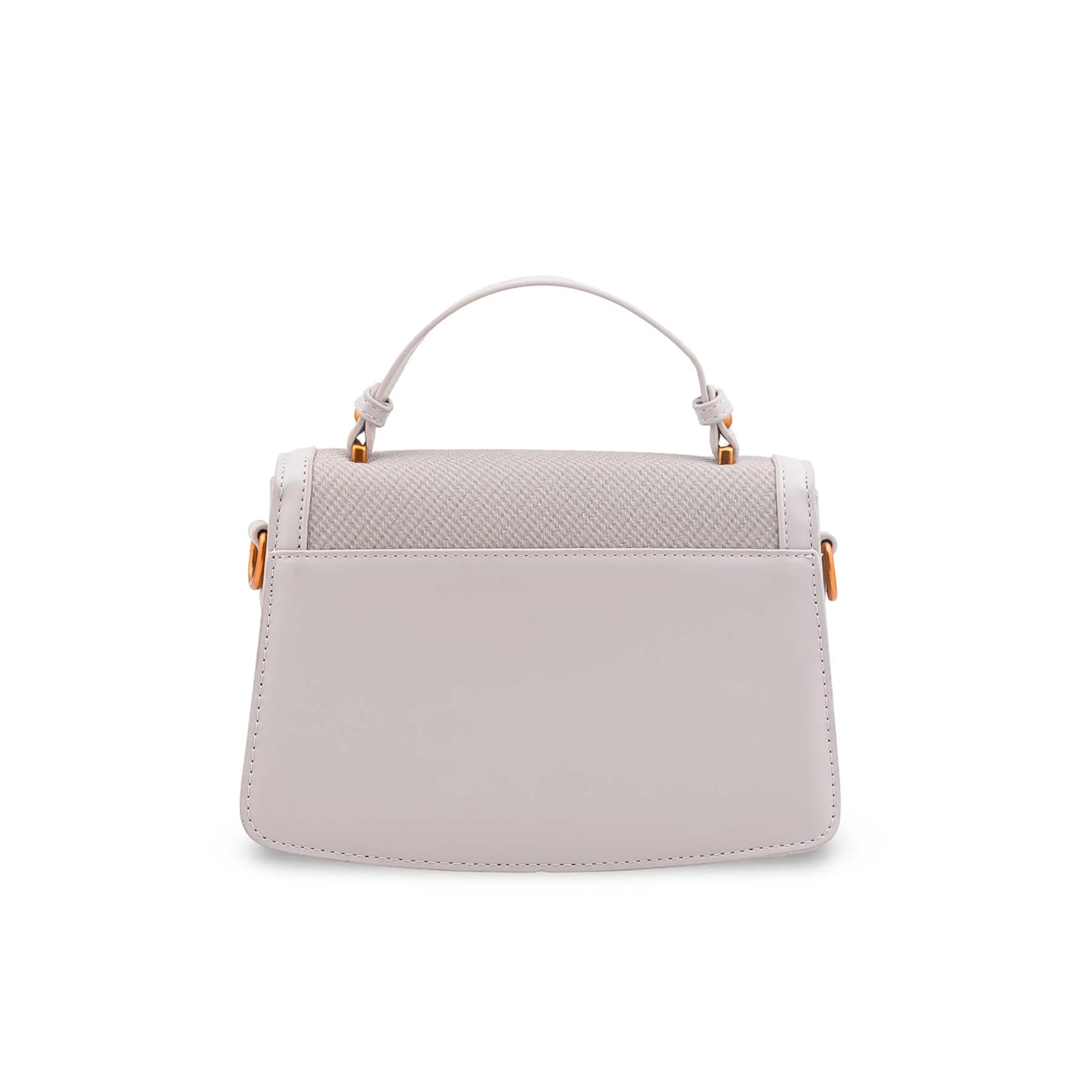 Grey Formal Shoulder Bag For Ladies P36553 - Image 4