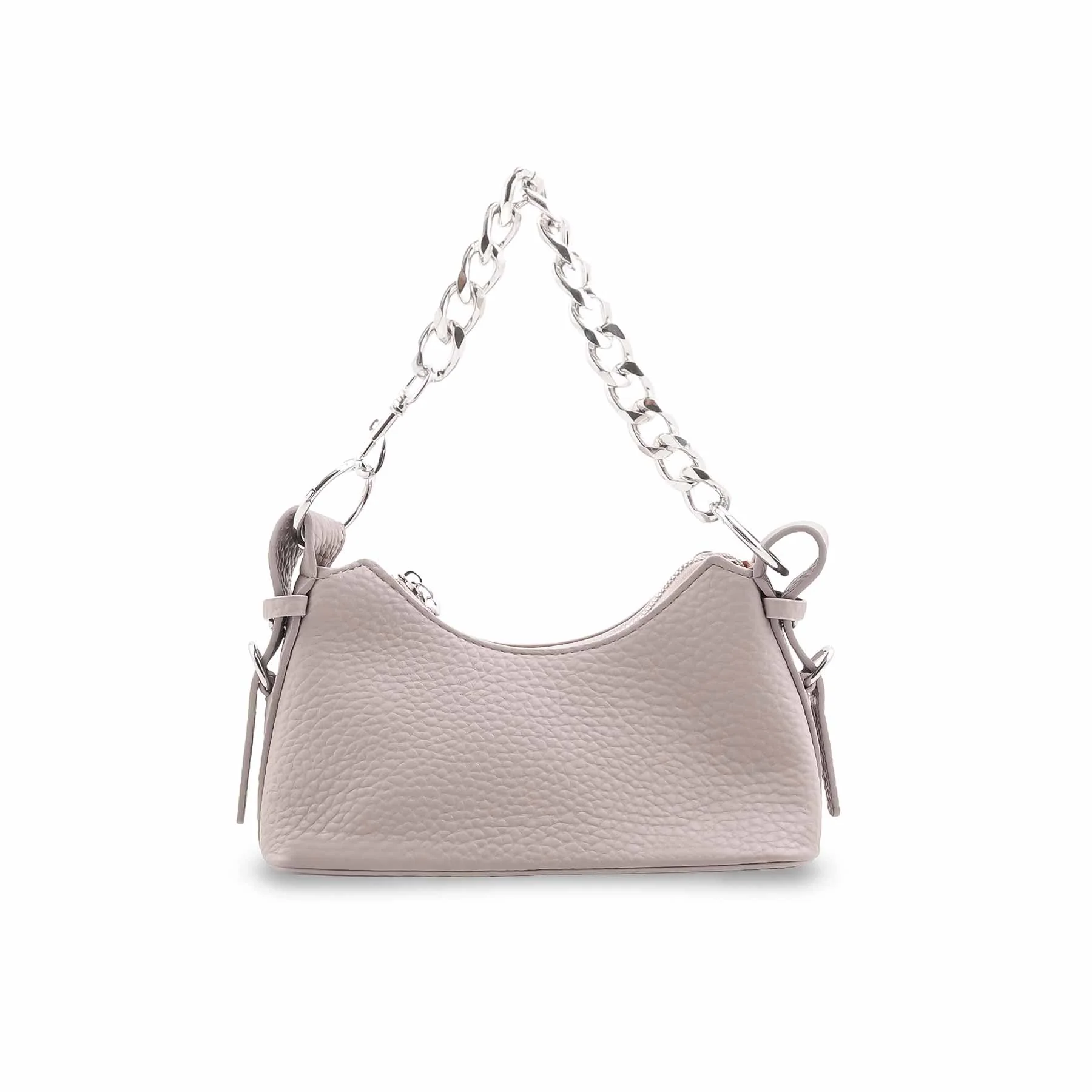 Grey Formal Shoulder Bag For Women P36422 - Image 4