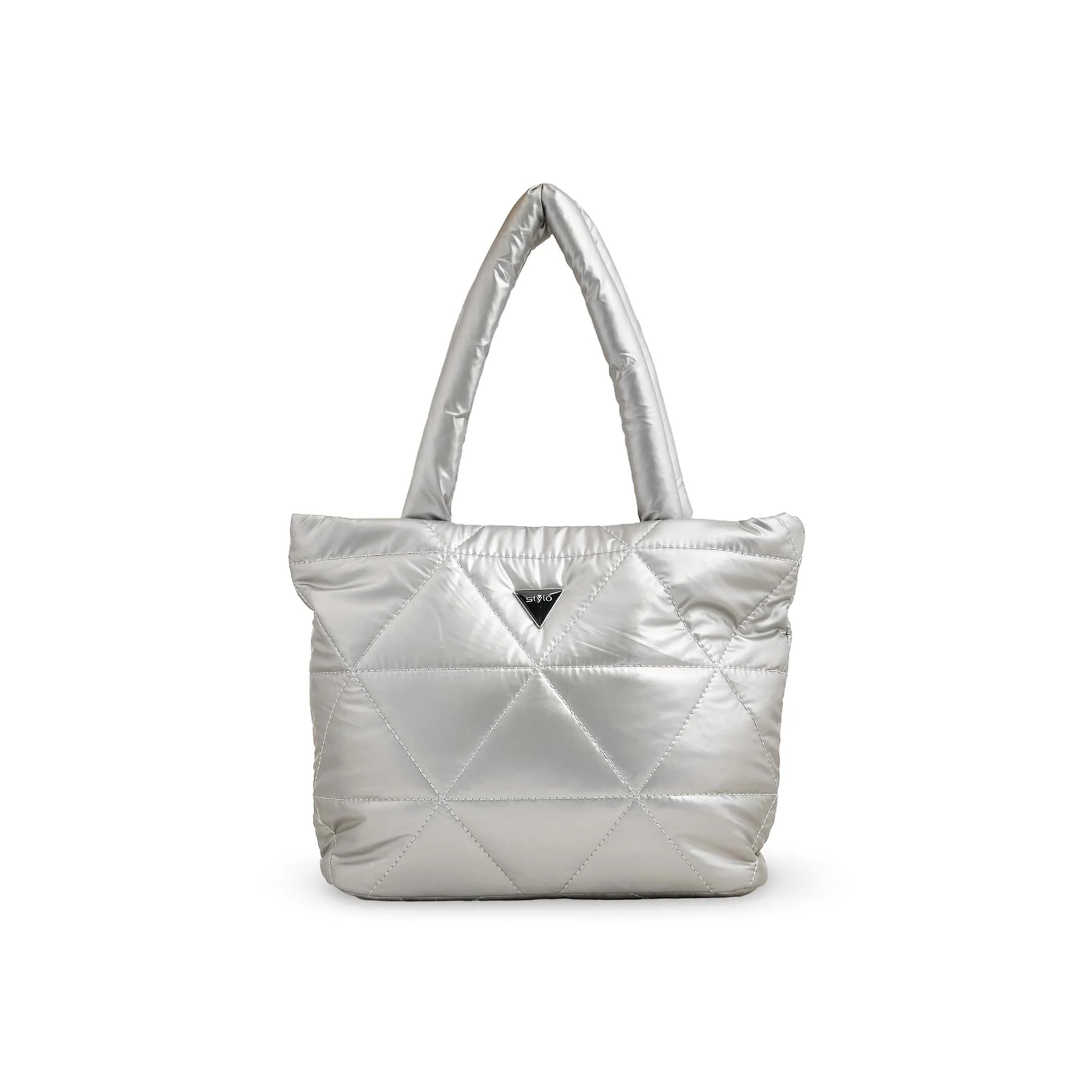 Grey Formal Shoulder Bag P36318 - Image 2
