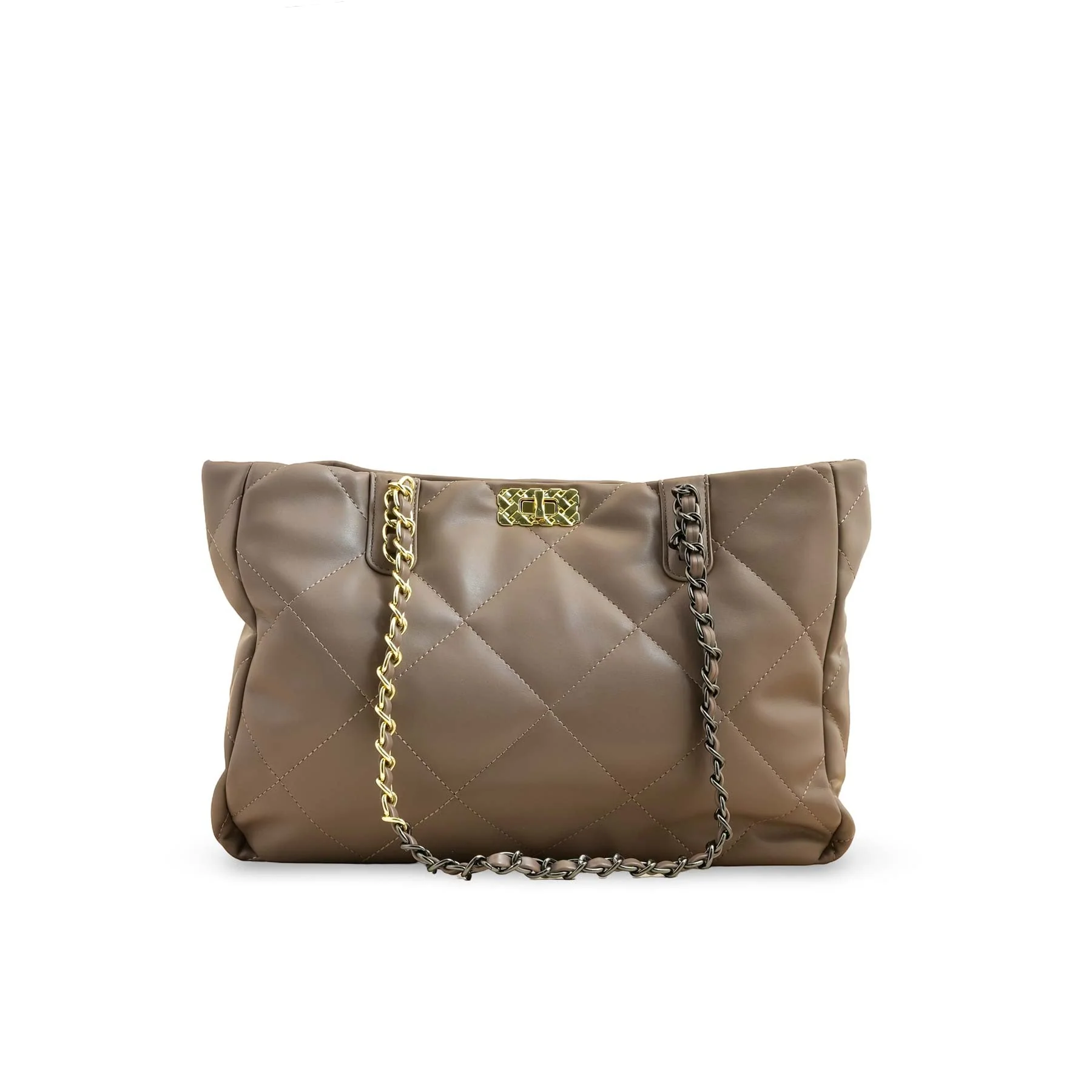 Grey Formal Shoulder Bag P36321 - Image 2